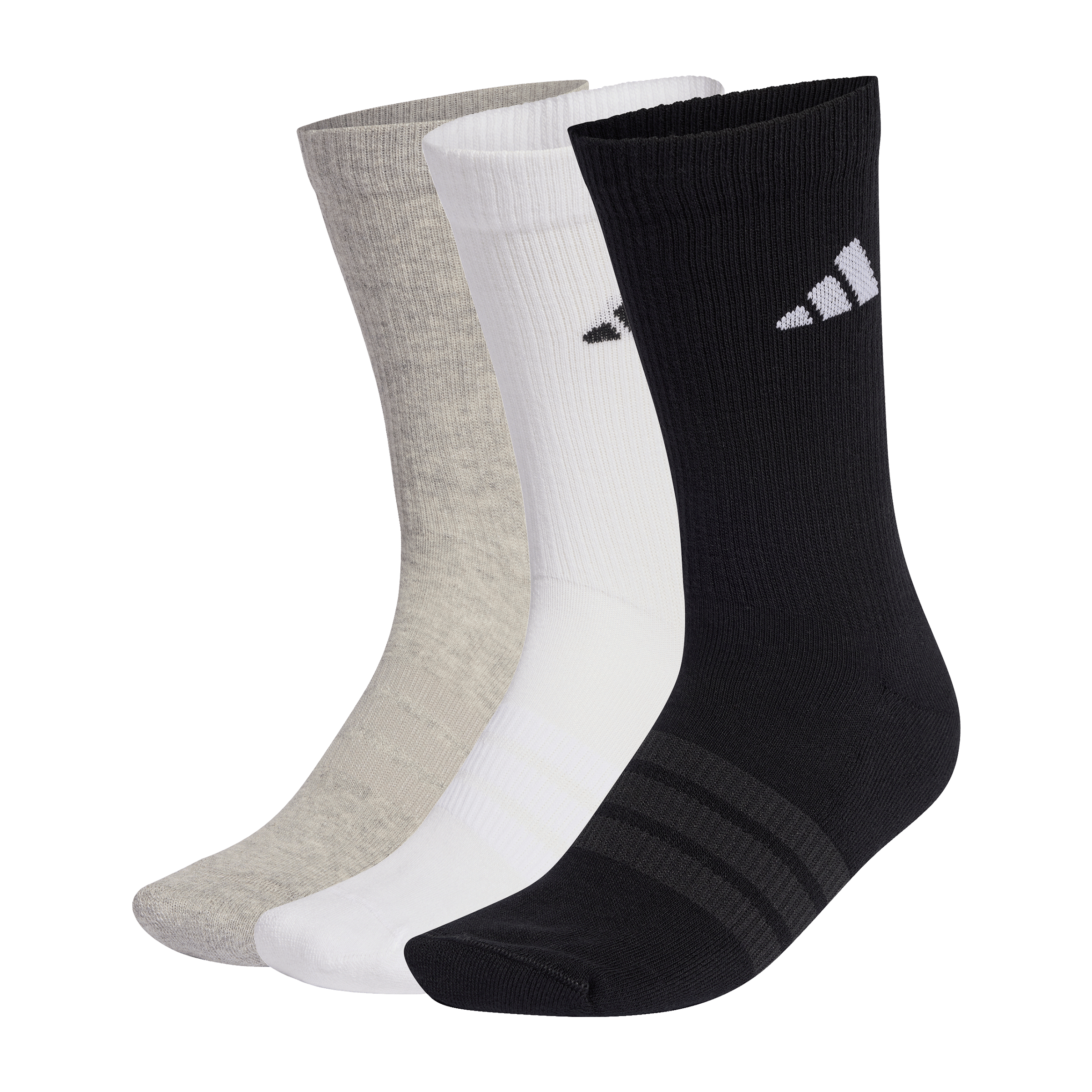 Unisex adidas (3pk) Cushioned Sportwear Crew Socks