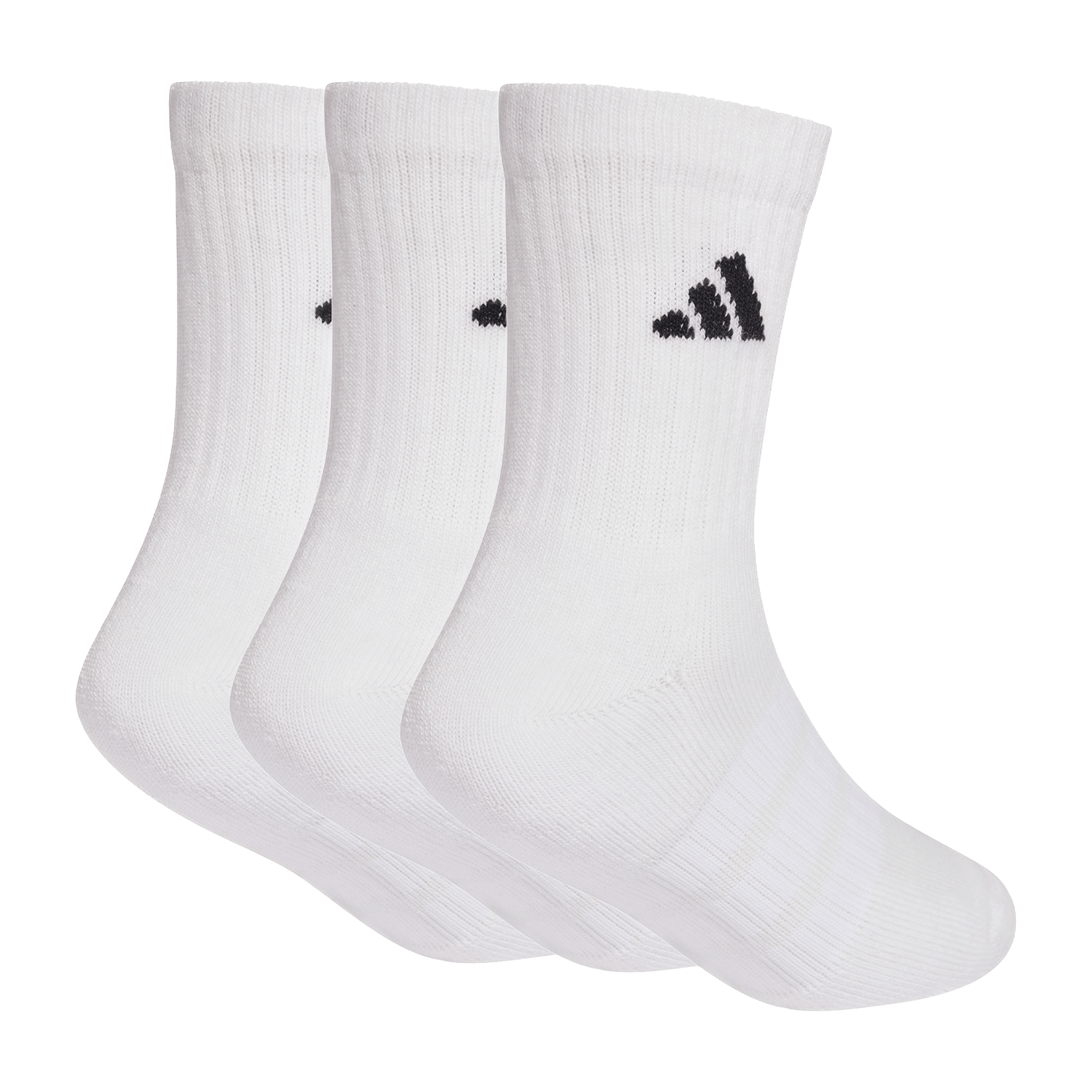 Kids adidas (3pk) Cushioned Sportwear Crew Socks