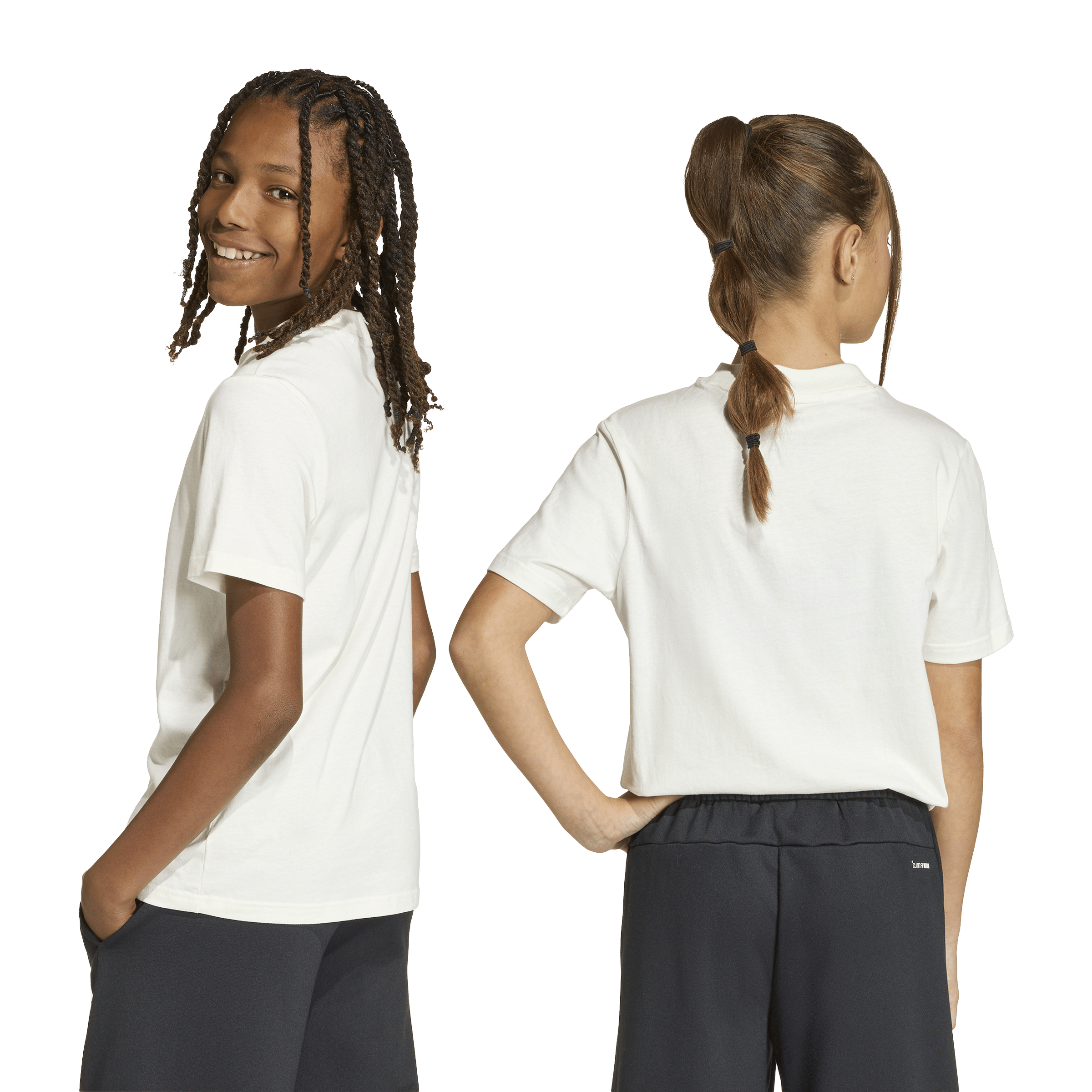 Kids adidas Stadium Lettering Tee