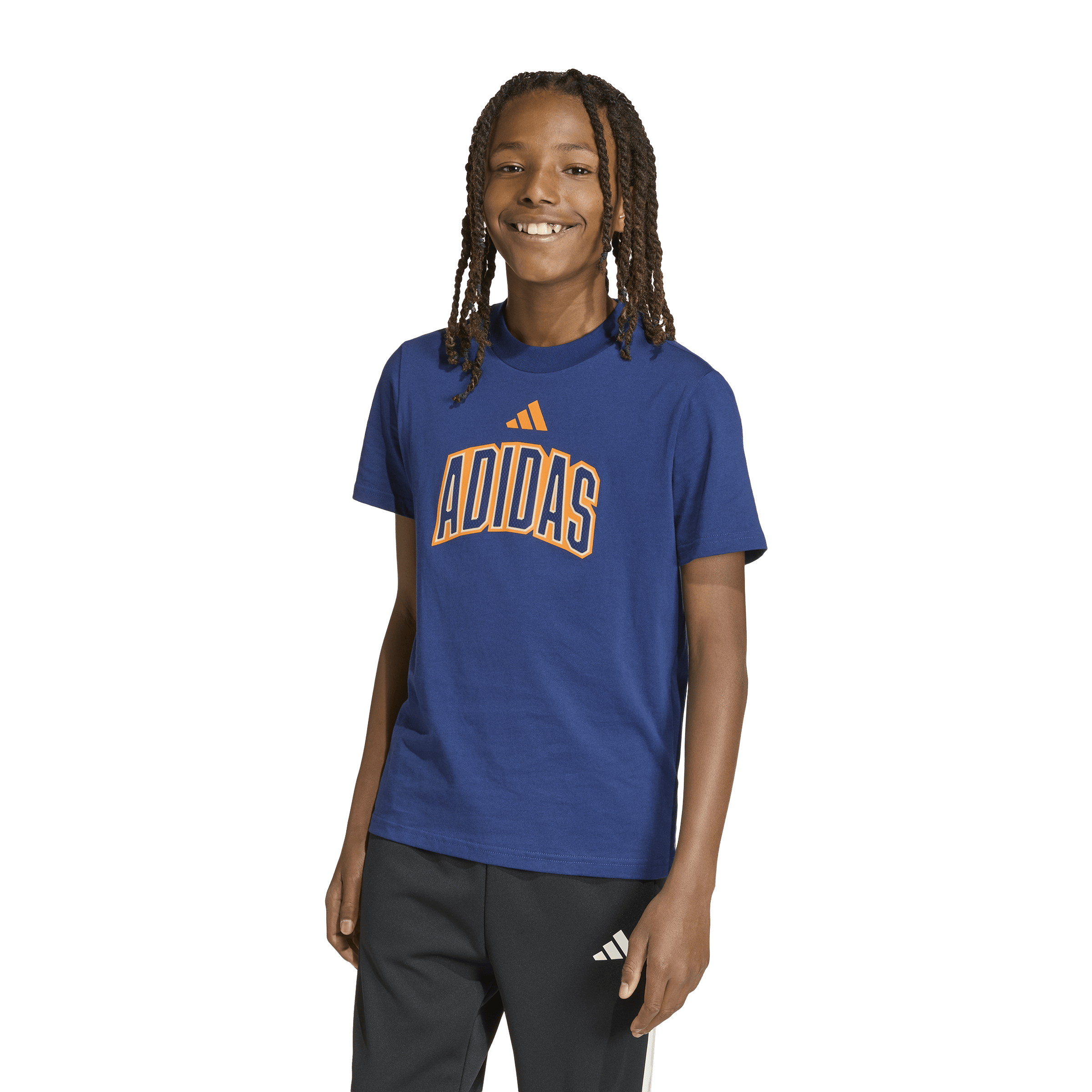 Kids adidas Stadium Lettering Tee
