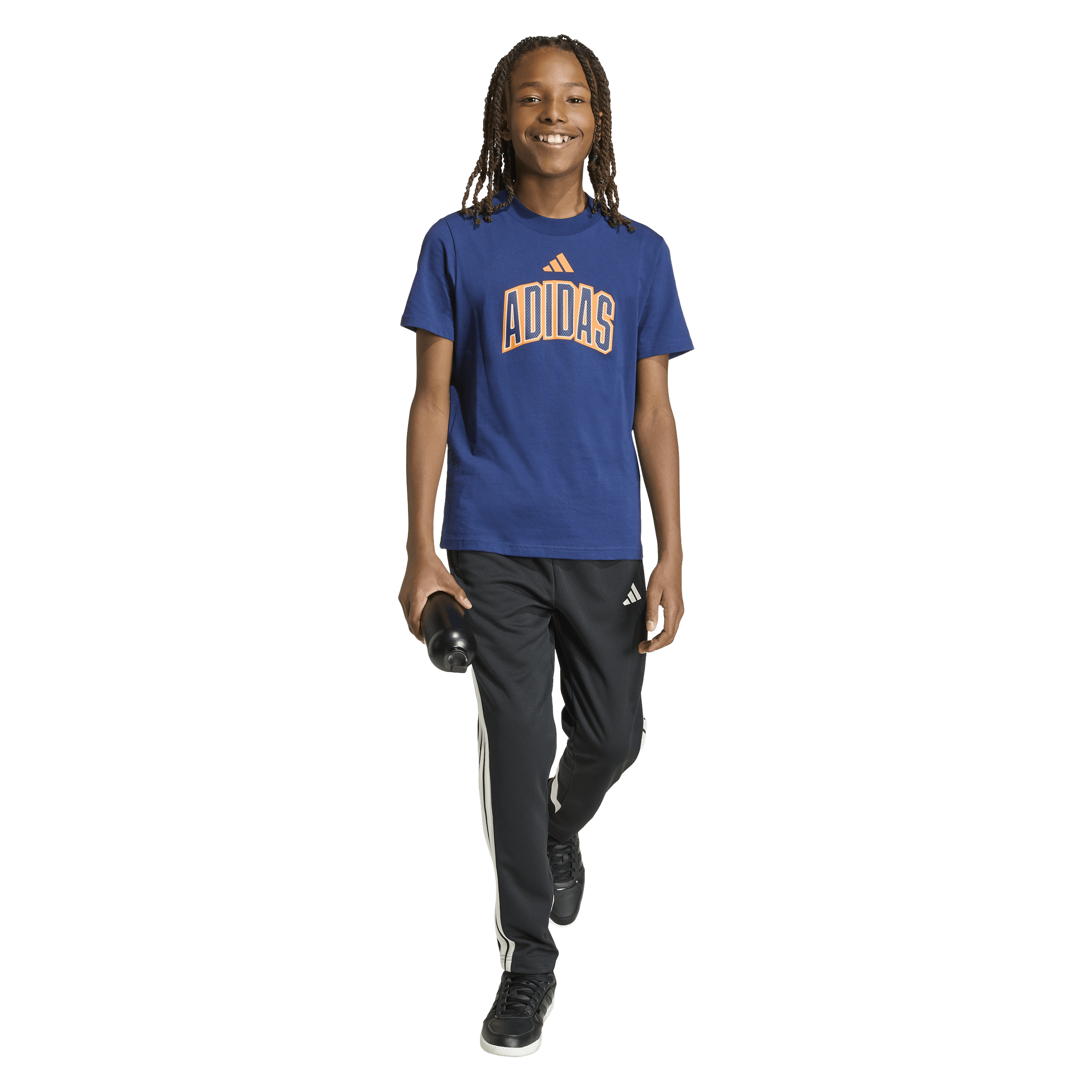 Kids adidas Stadium Lettering Tee