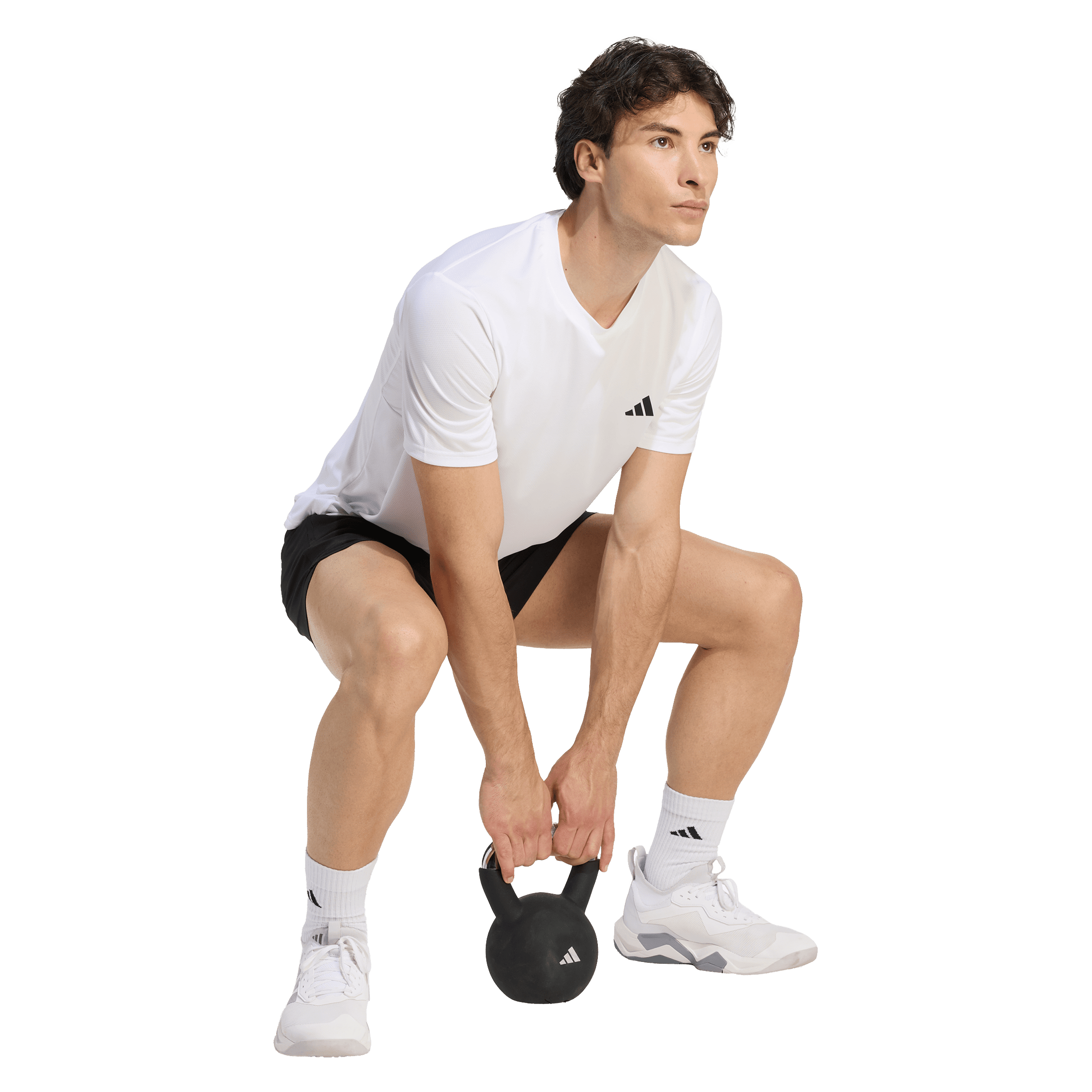 Mens adidas Workout Essentials Base Tee