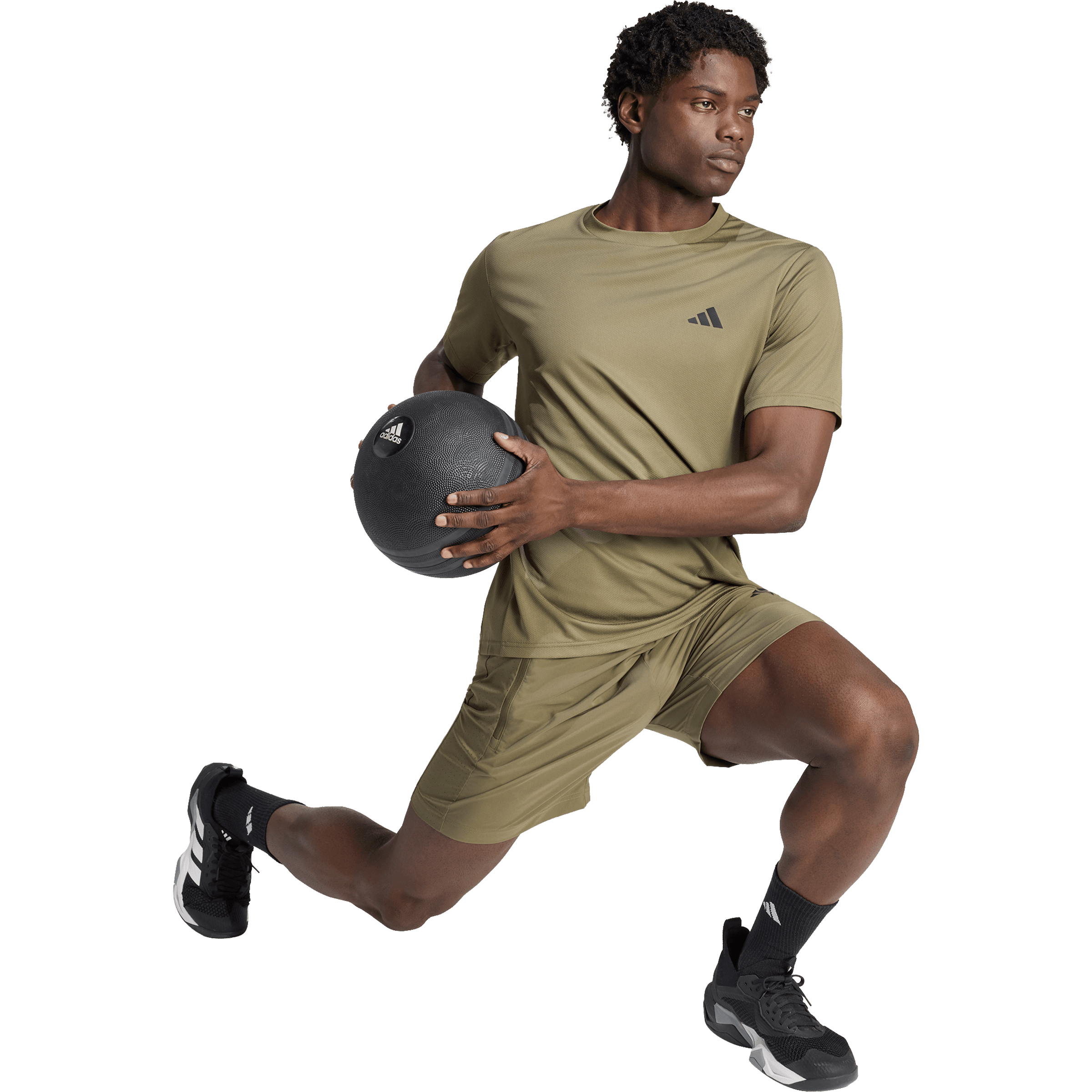 Mens adidas Workout Essentials Base Tee