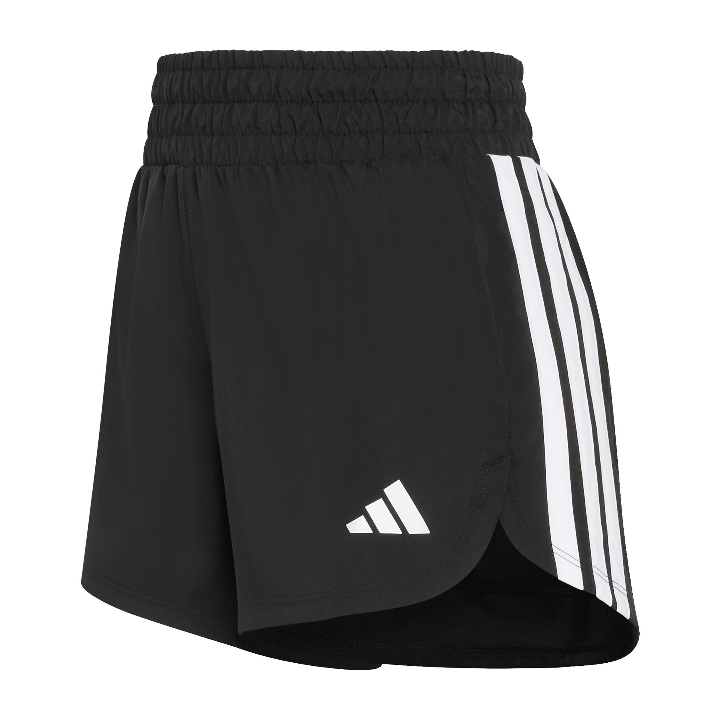 Womens adidas Pacer Workout High-Waisted Mesh Shorts