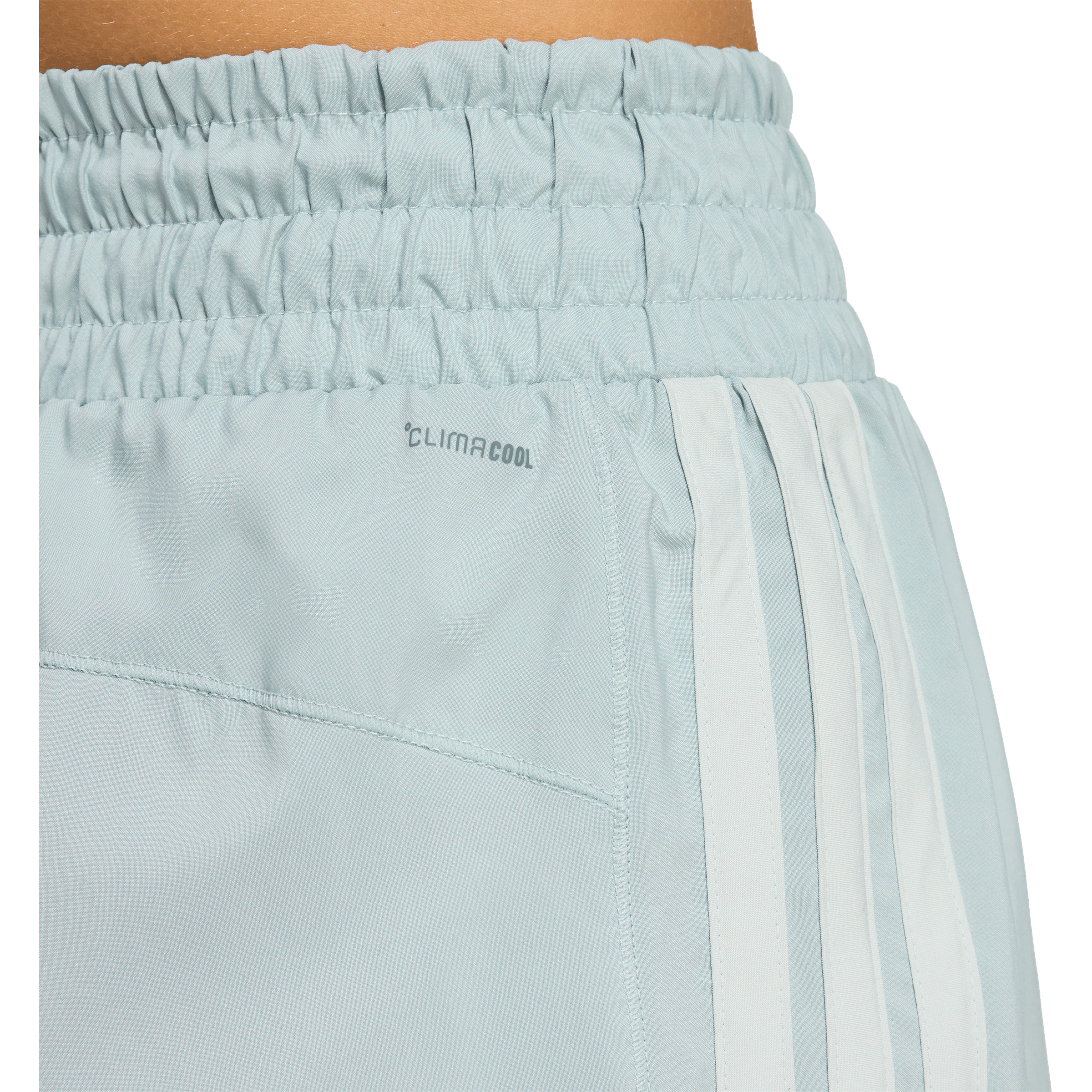 Womens adidas Pacer Workout High-Waisted Mesh Shorts