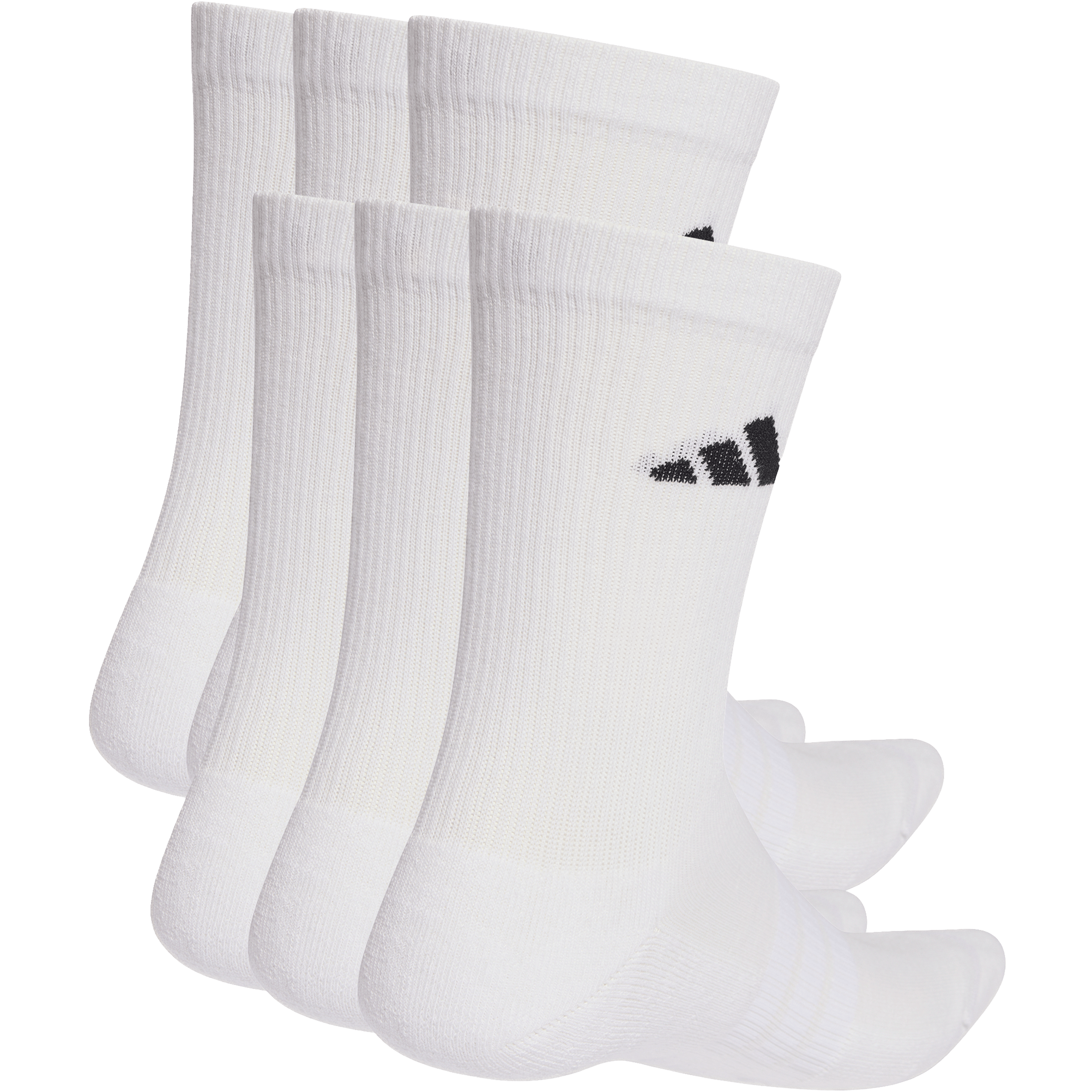 Unisex adidas (6pk) Cushioned Essentials Crew Socks