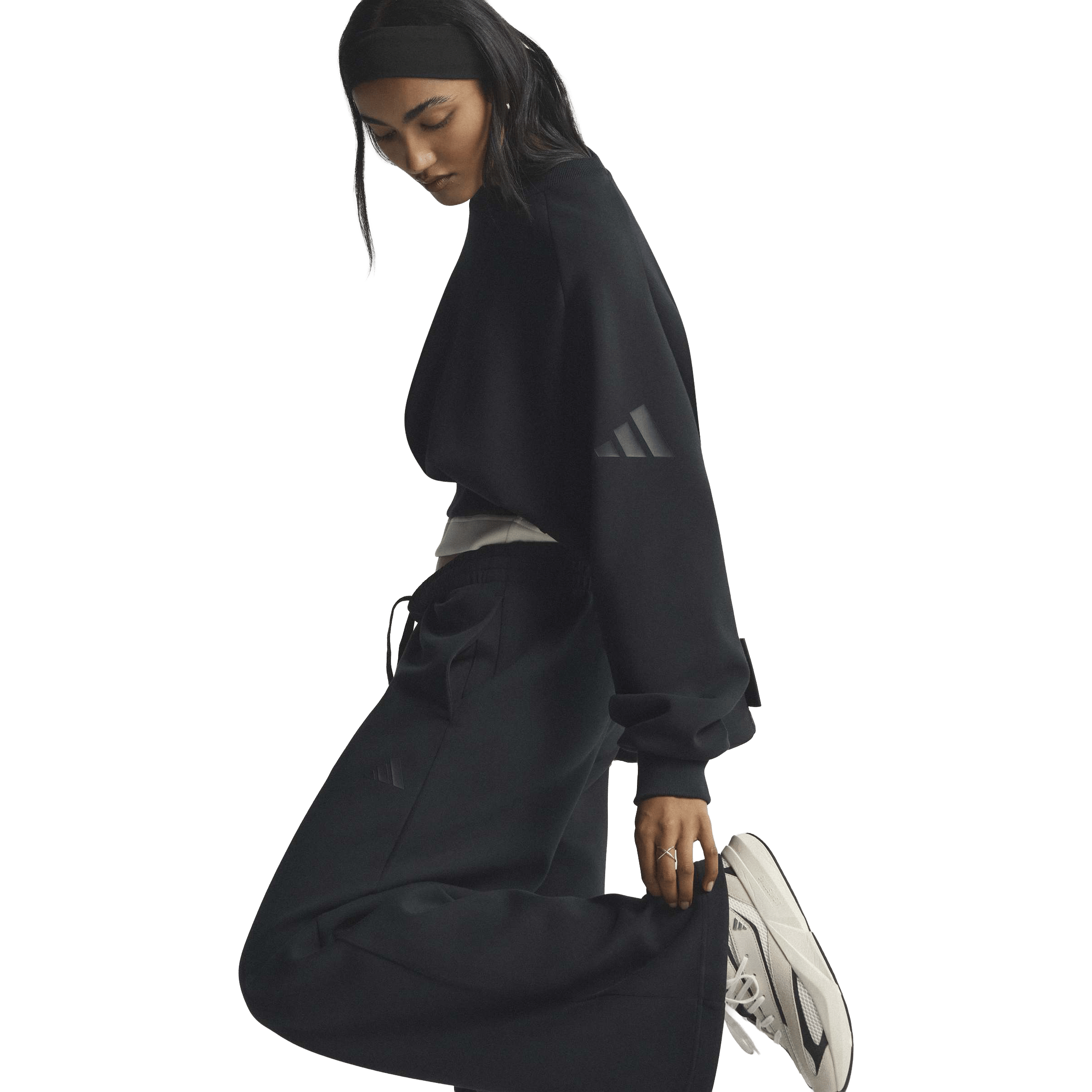 Womens adidas Soft Lux Straight Leg Pants