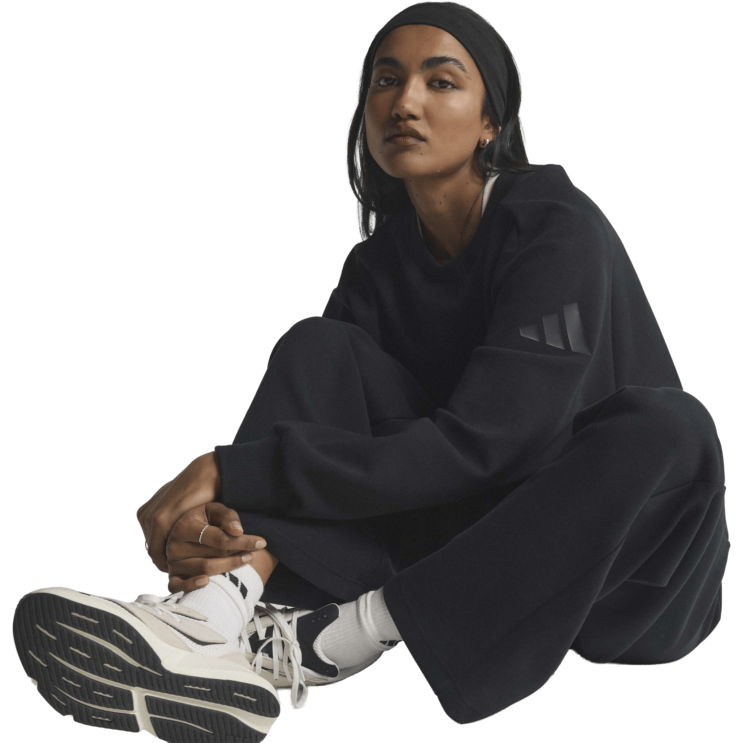 Womens adidas Soft Lux Straight Leg Pants