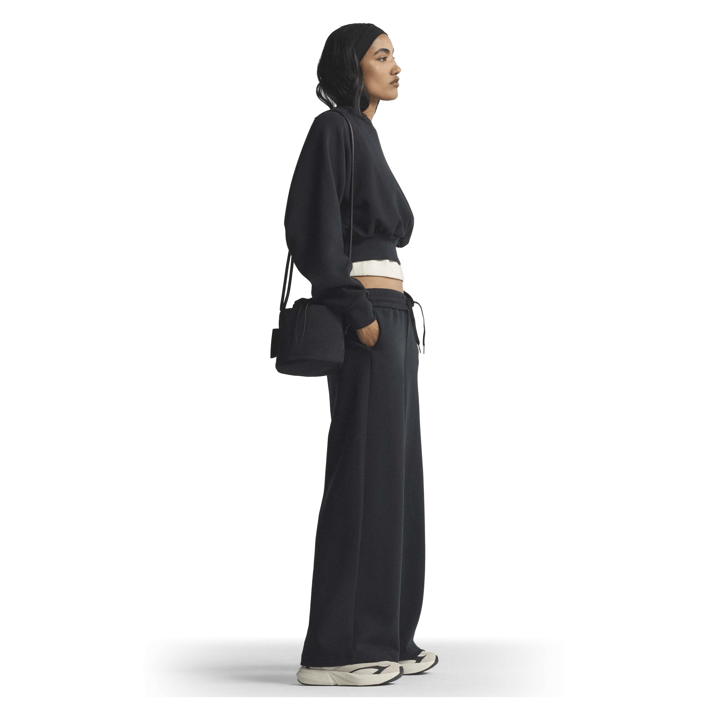 Womens adidas Soft Lux Straight Leg Pants
