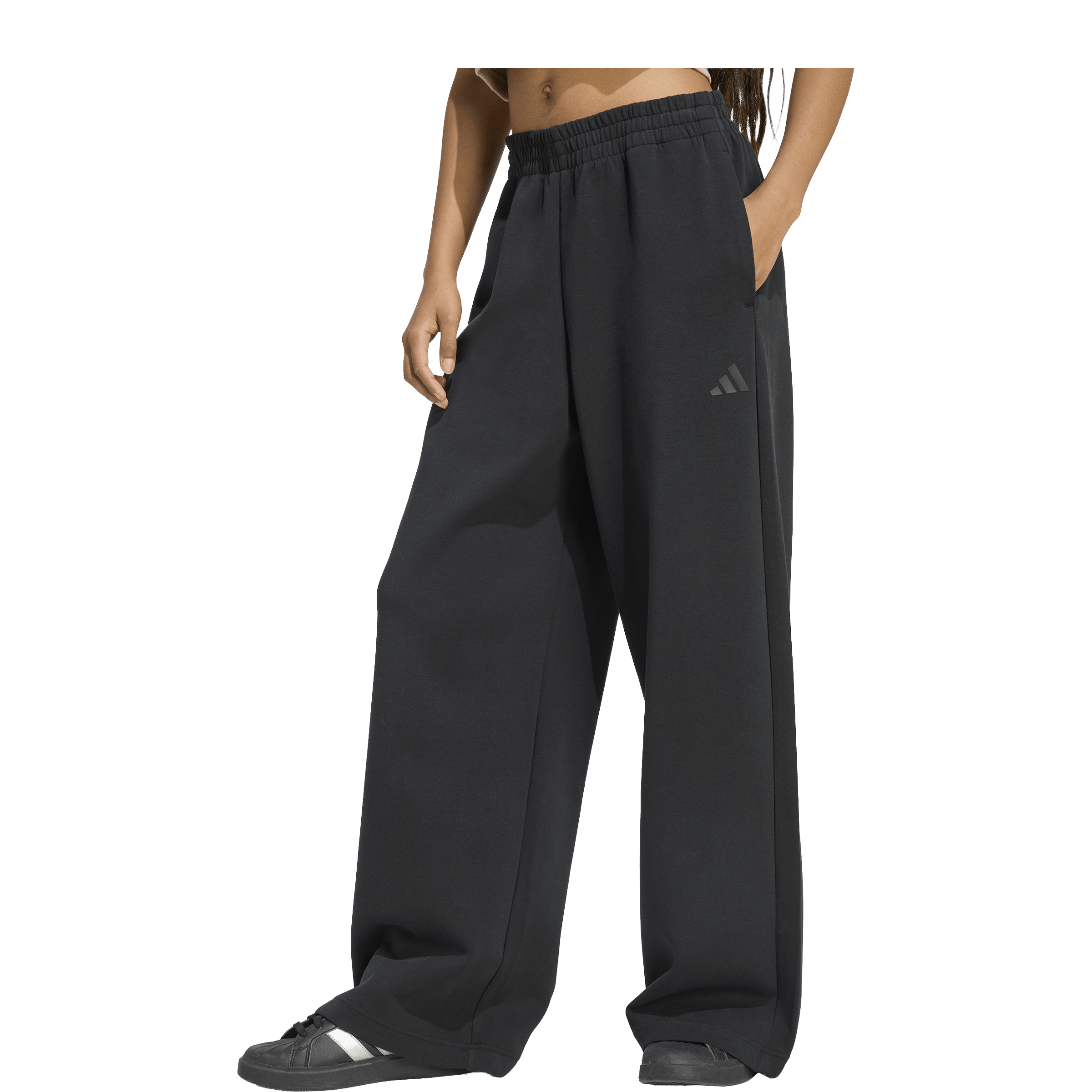 Womens adidas Soft Lux Straight Leg Pants