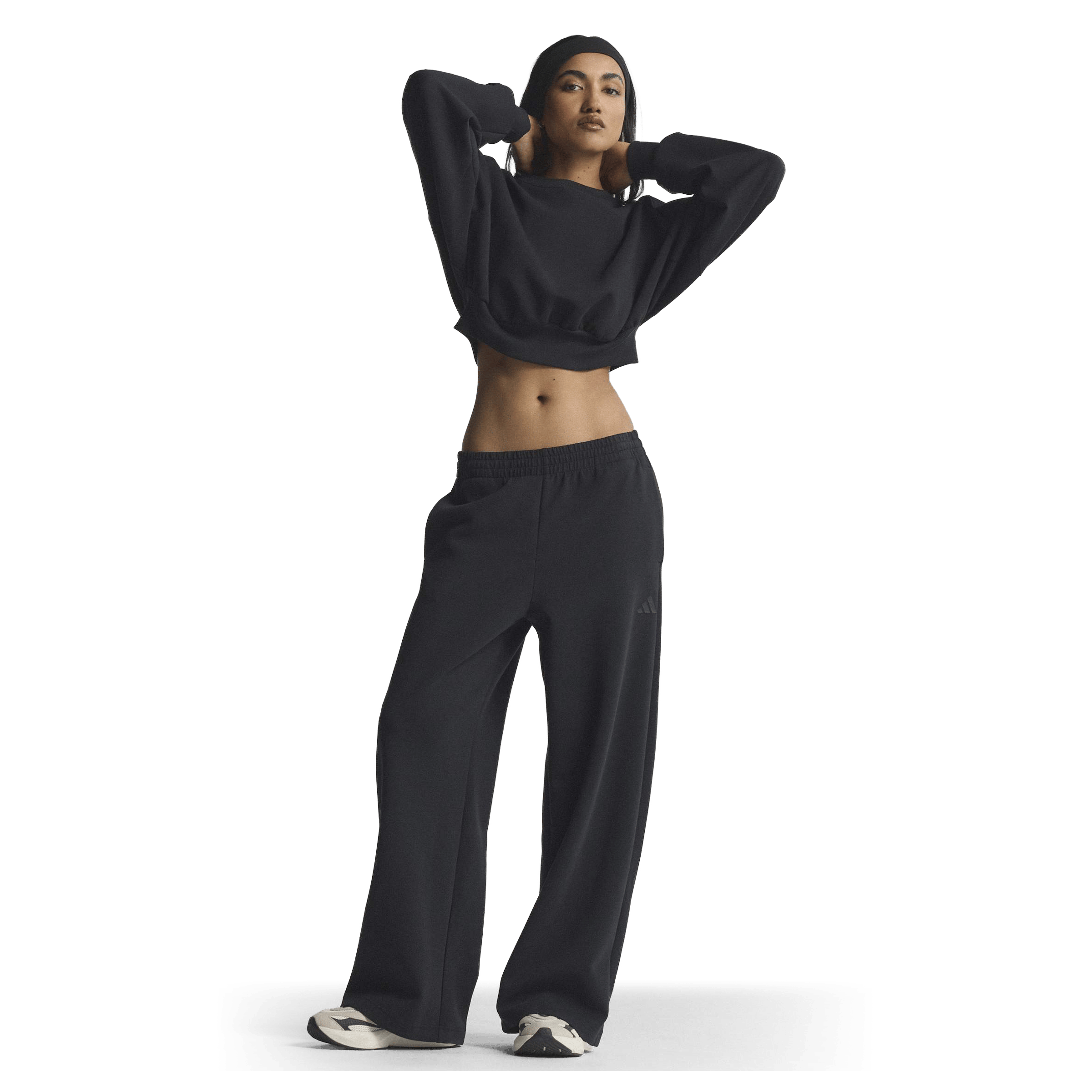 Womens adidas Soft Lux Straight Leg Pants