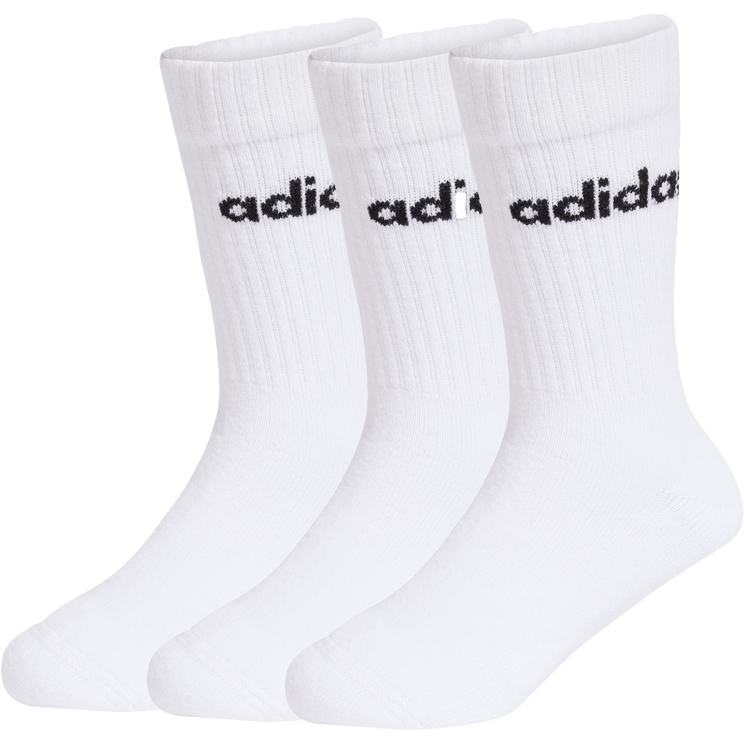 Kids adidas (3pk) Linear Crew Socks