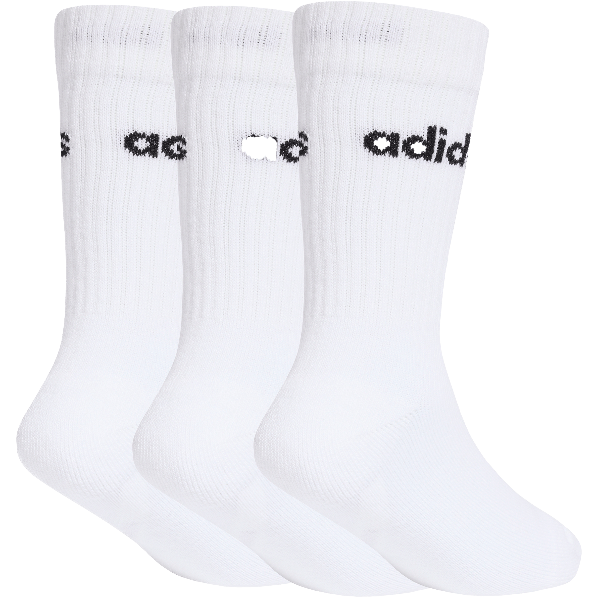 Kids adidas (3pk) Linear Crew Socks