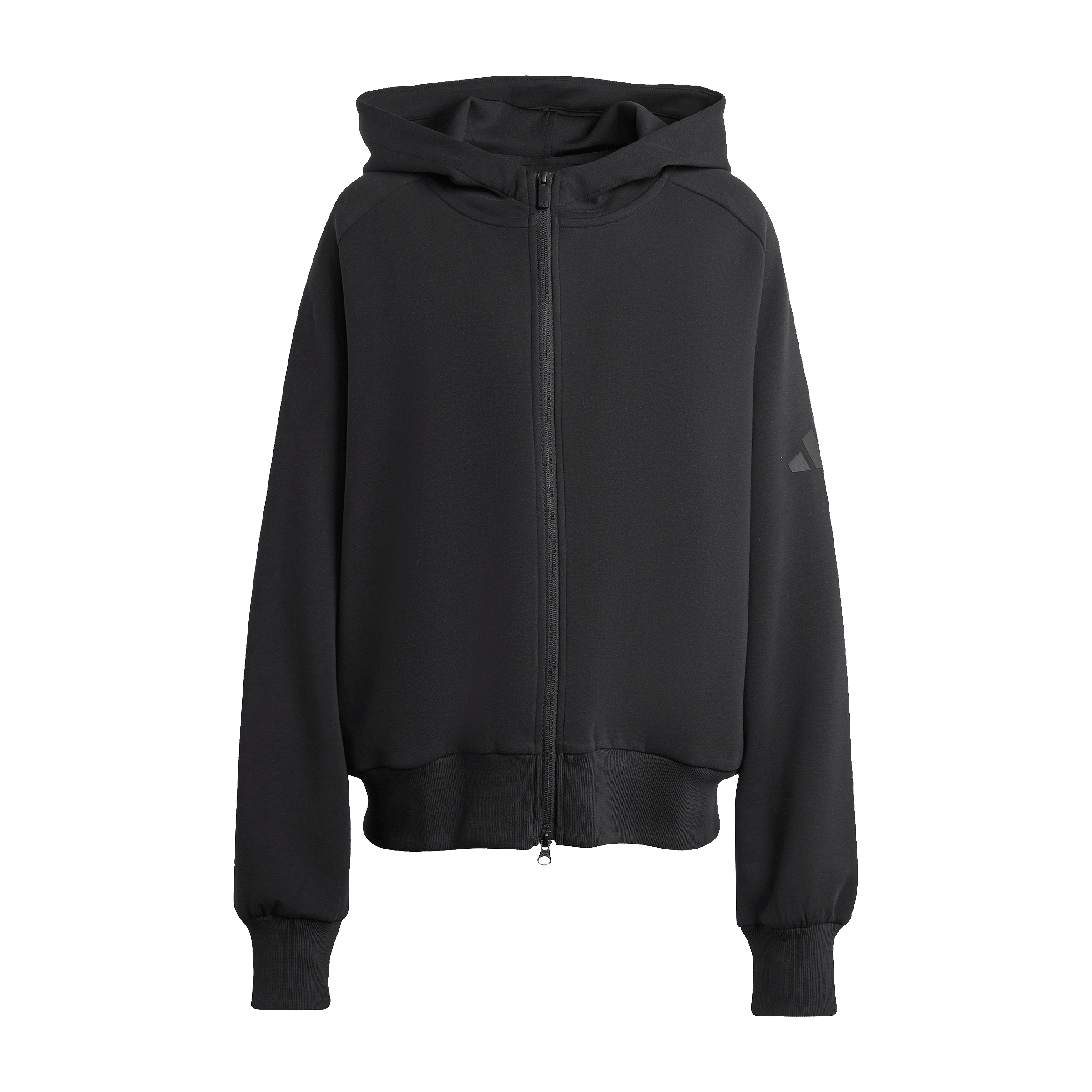 Womens adidas Soft Lux Full-Zip Hoodie