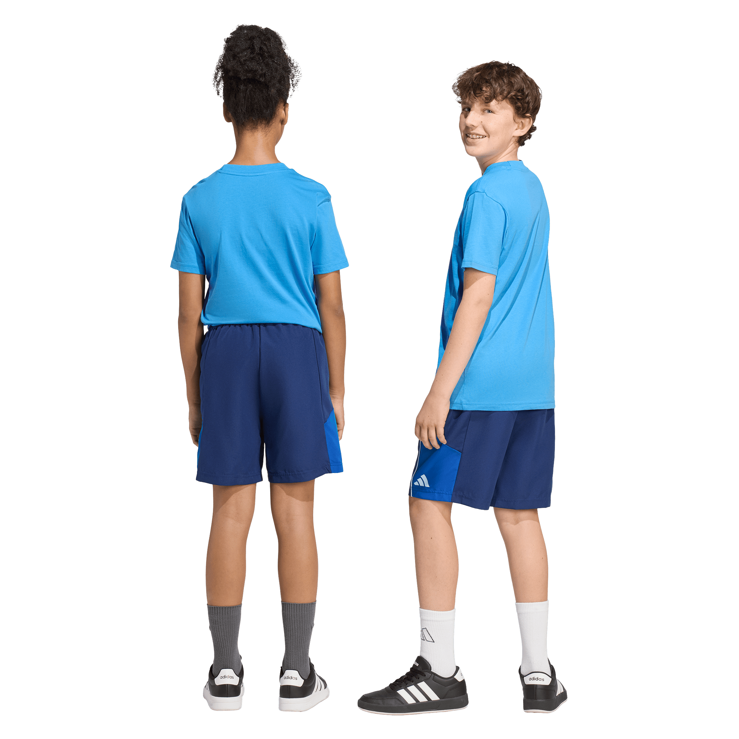 Kids adidas Colourblock Woven Shorts