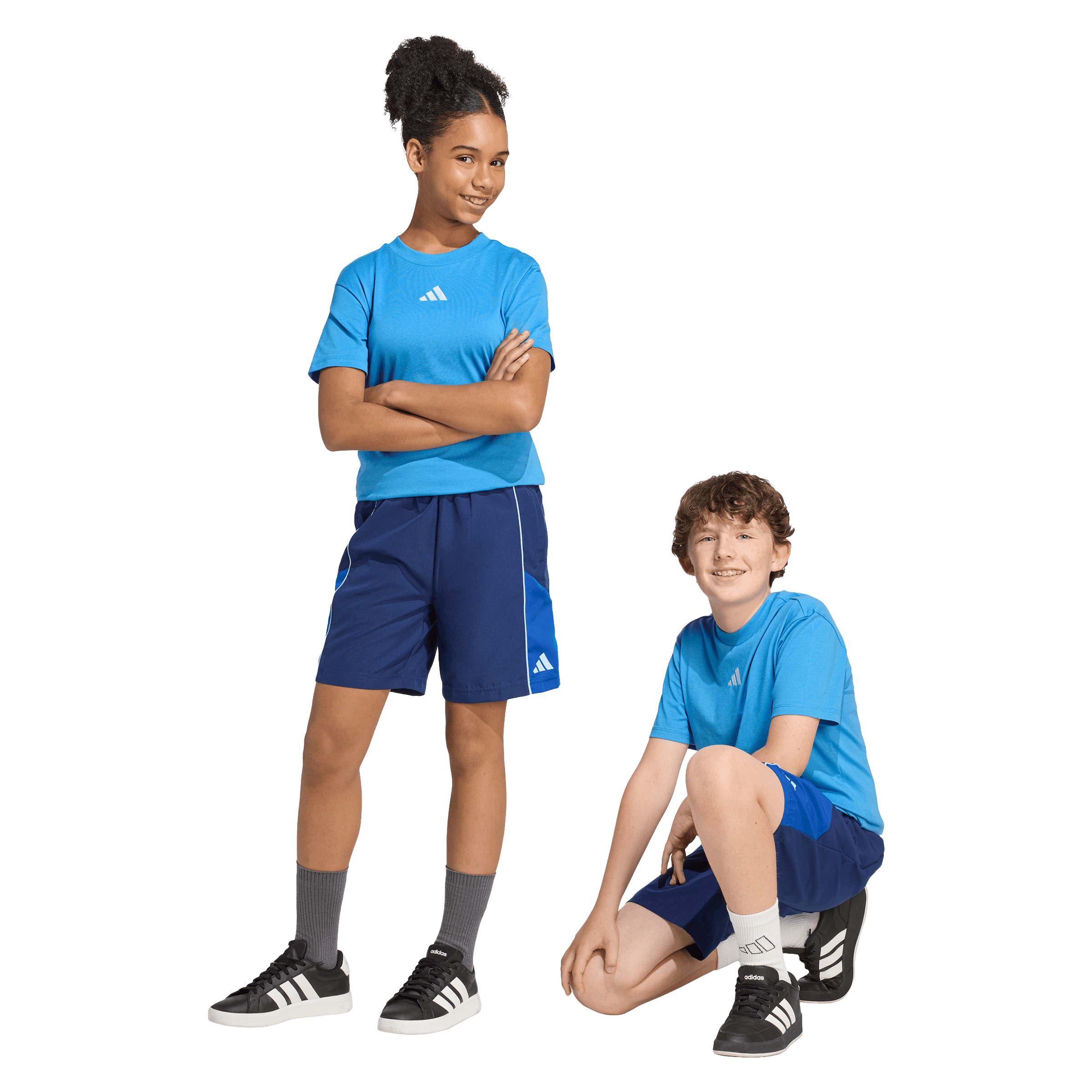 Kids adidas Colourblock Woven Shorts