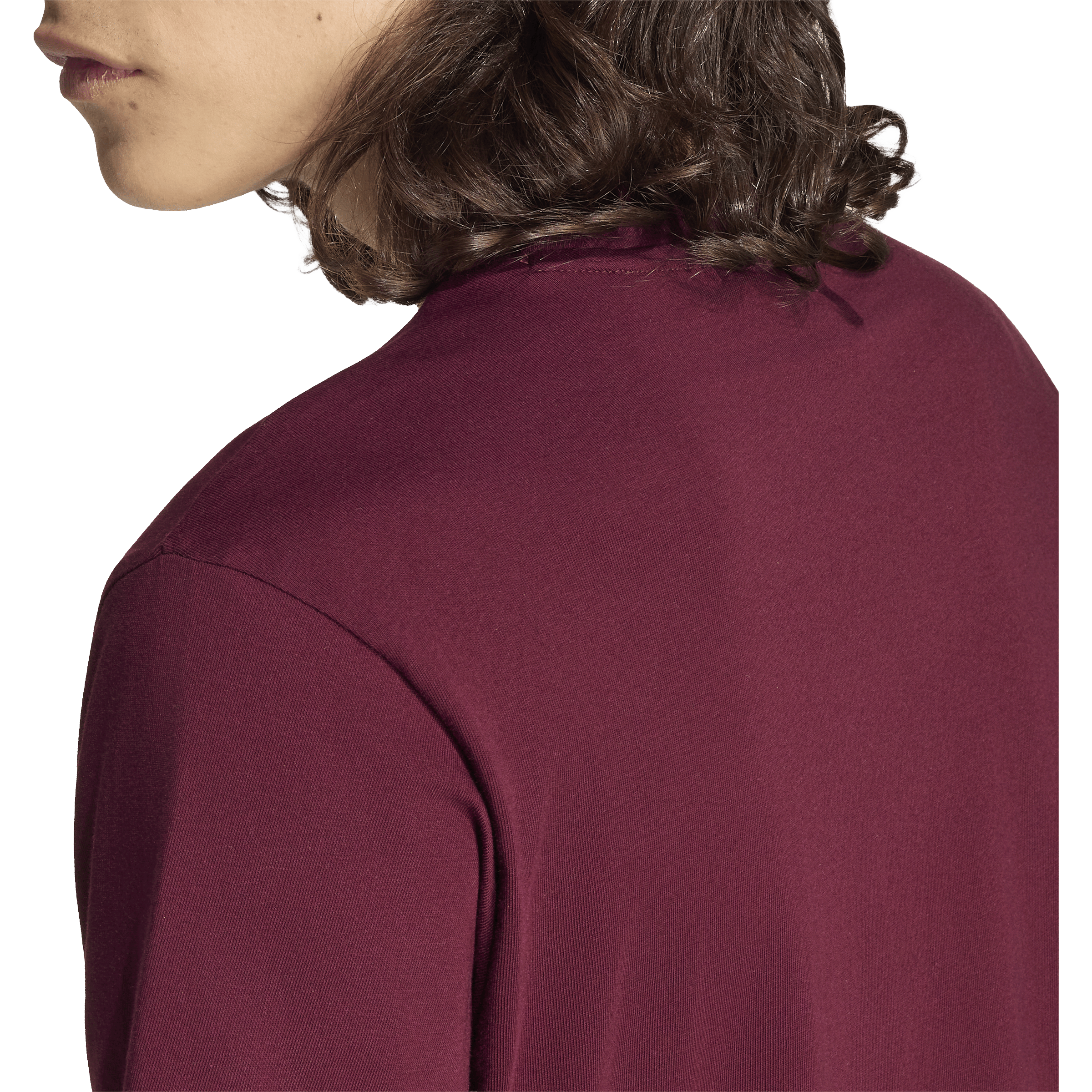 Mens adidas Essentials Small Logo Single Jersey Tee