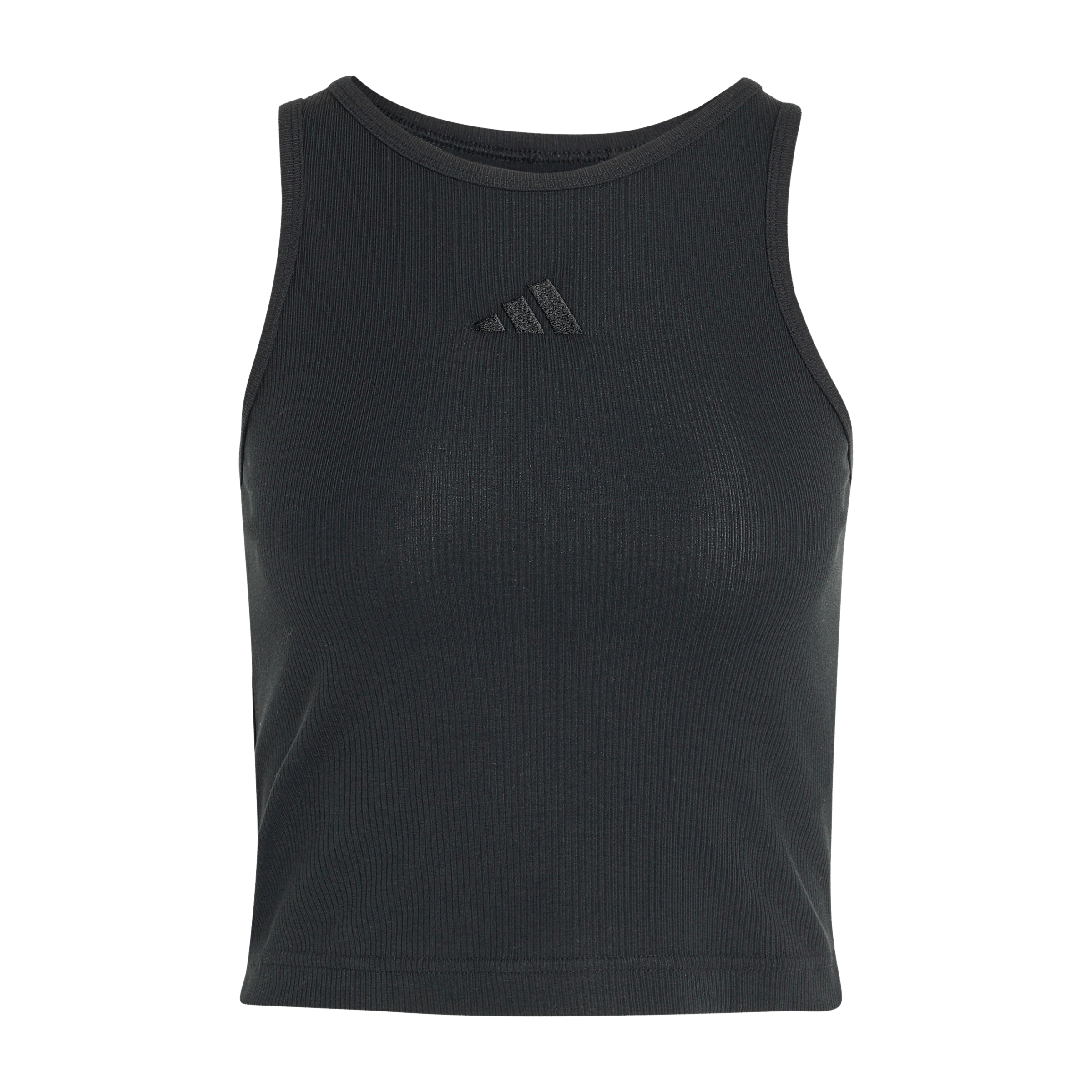Womens adidas KIT Small Logo Rib Tank Top