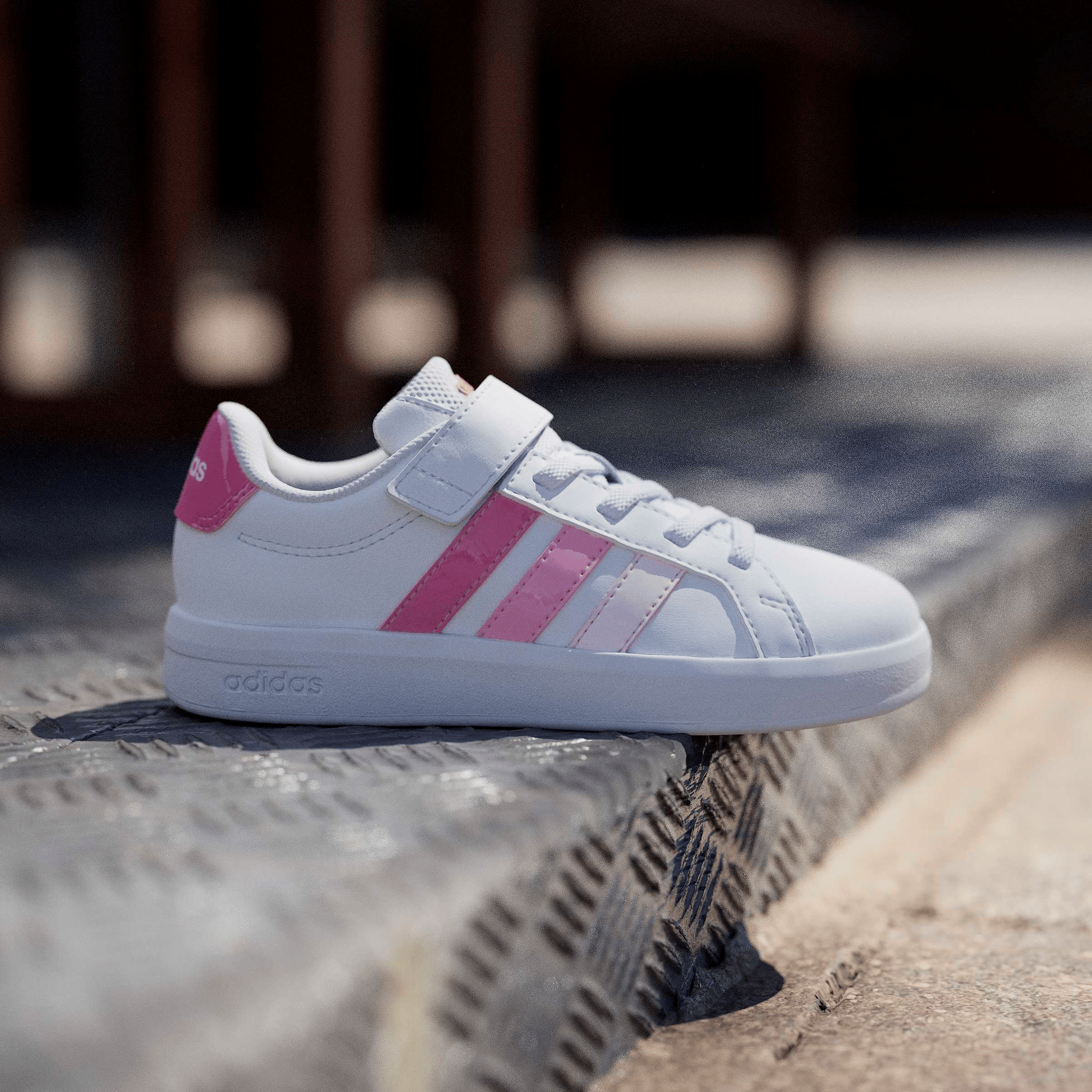 Kids adidas Grand Court 3.0 (Little Kids) Shoes