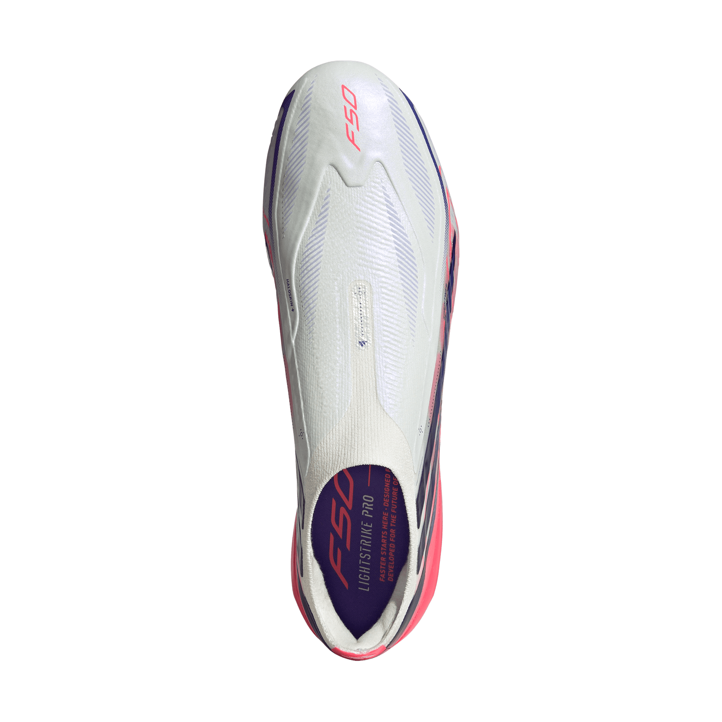 Mens adidas F50 Hyperfast Elite Laceless (FG) Football Boots