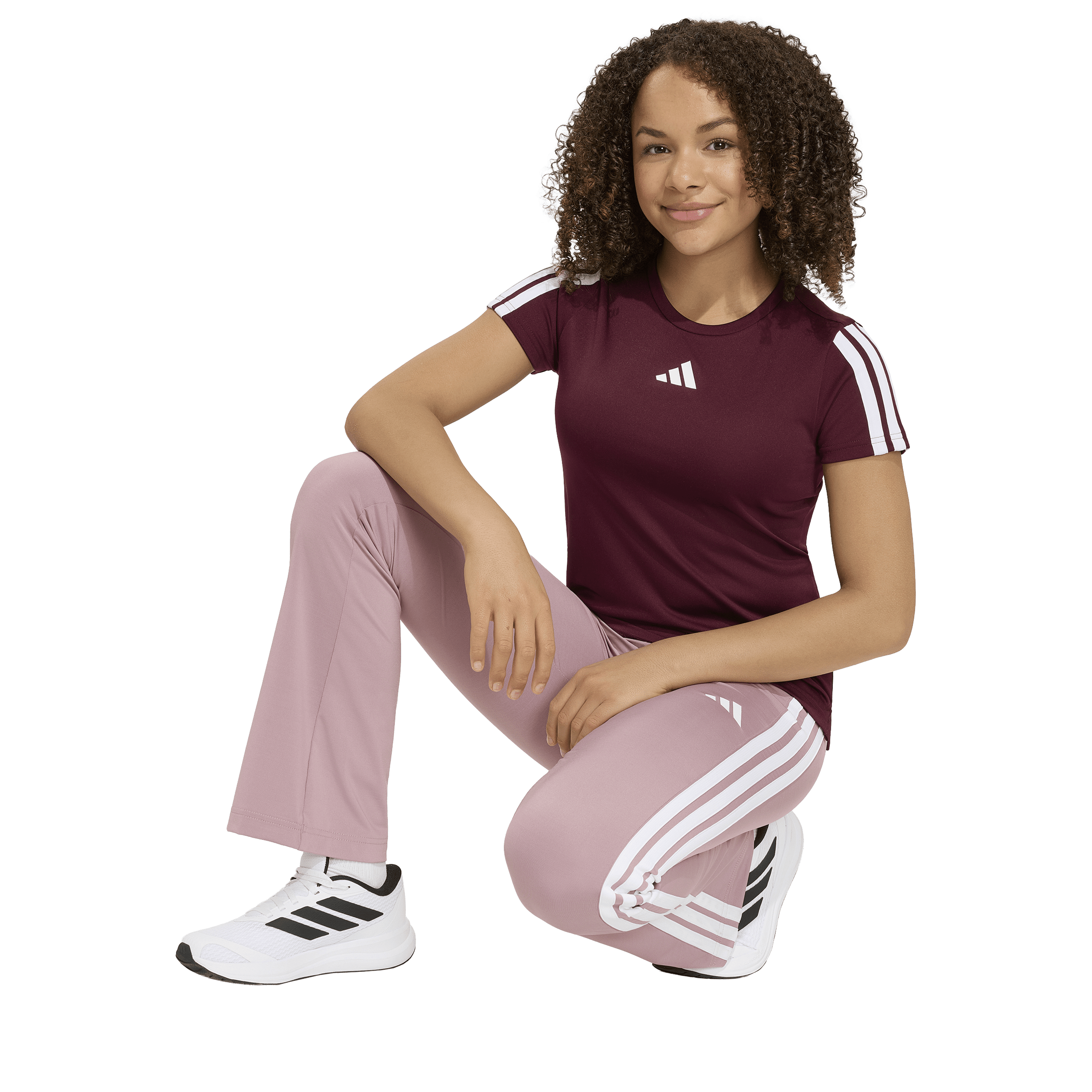 Kids adidas Training Essentials 3-Stripes Tee