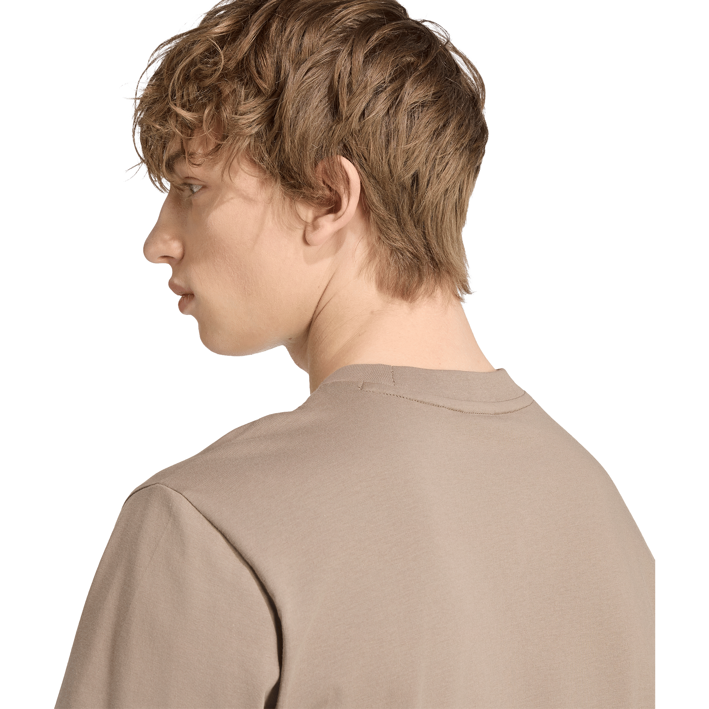 Mens adidas Essentials Small Logo Single Jersey Tee