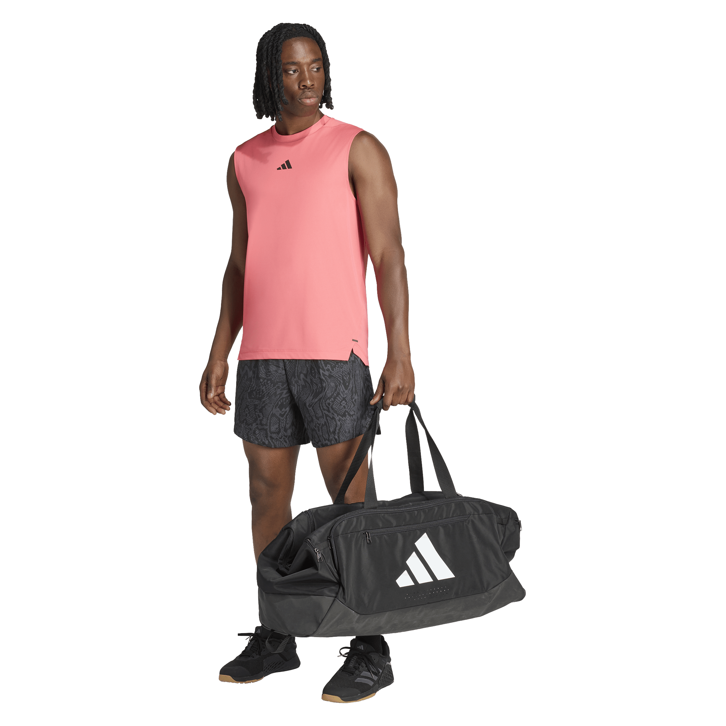 Mens adidas D4T PrimeLift 3-Stripes Tank Top