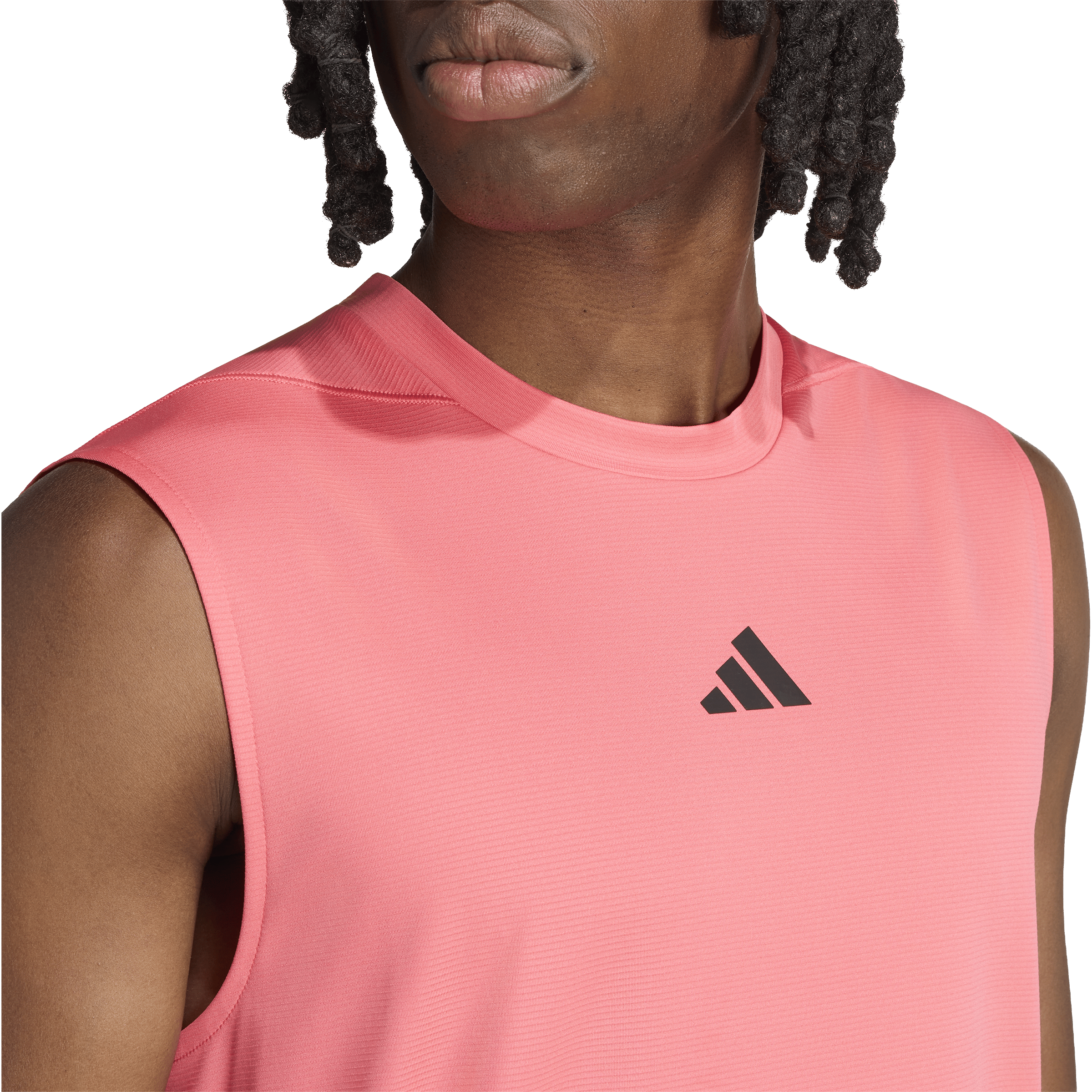 Mens adidas D4T PrimeLift 3-Stripes Tank Top