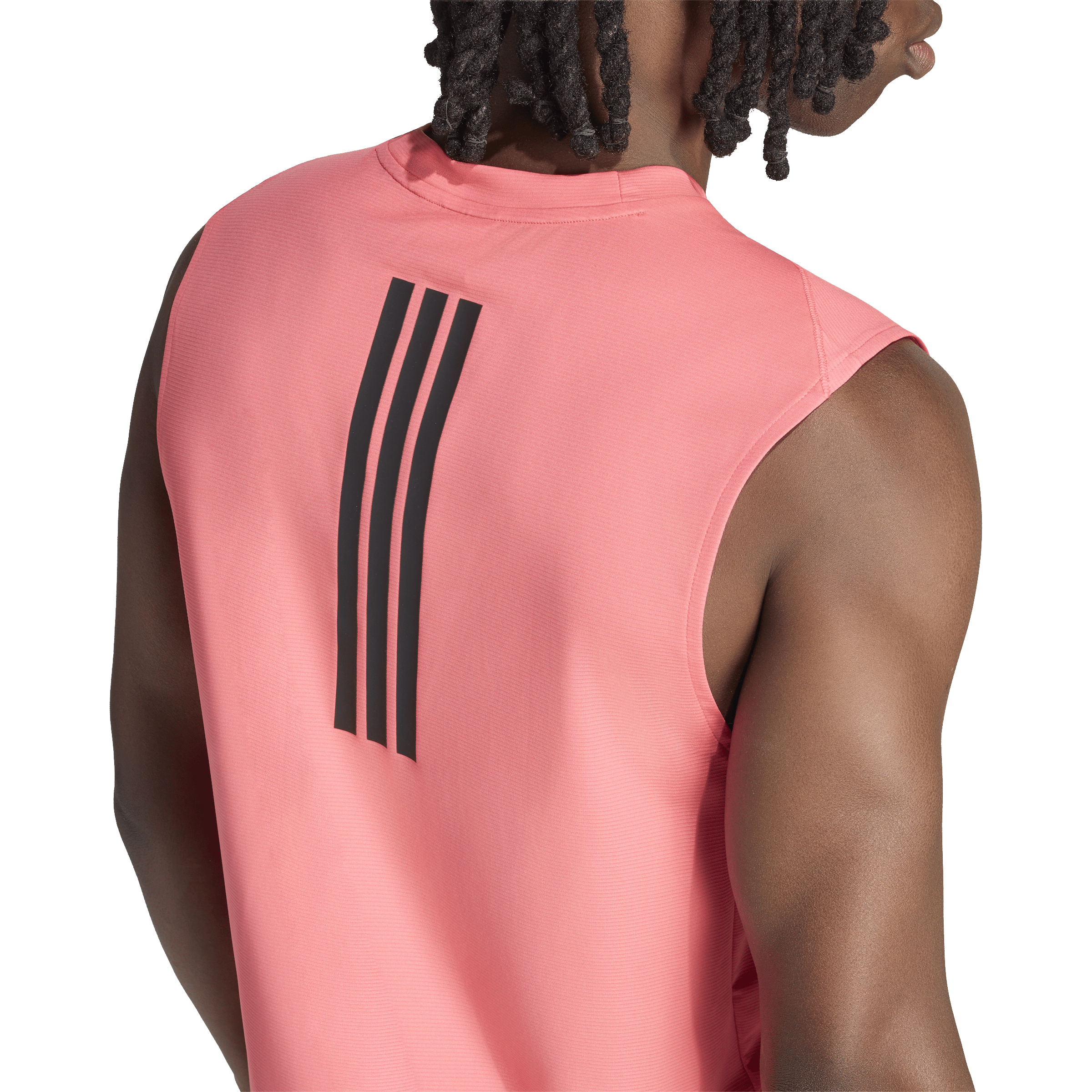 Mens adidas D4T PrimeLift 3-Stripes Tank Top