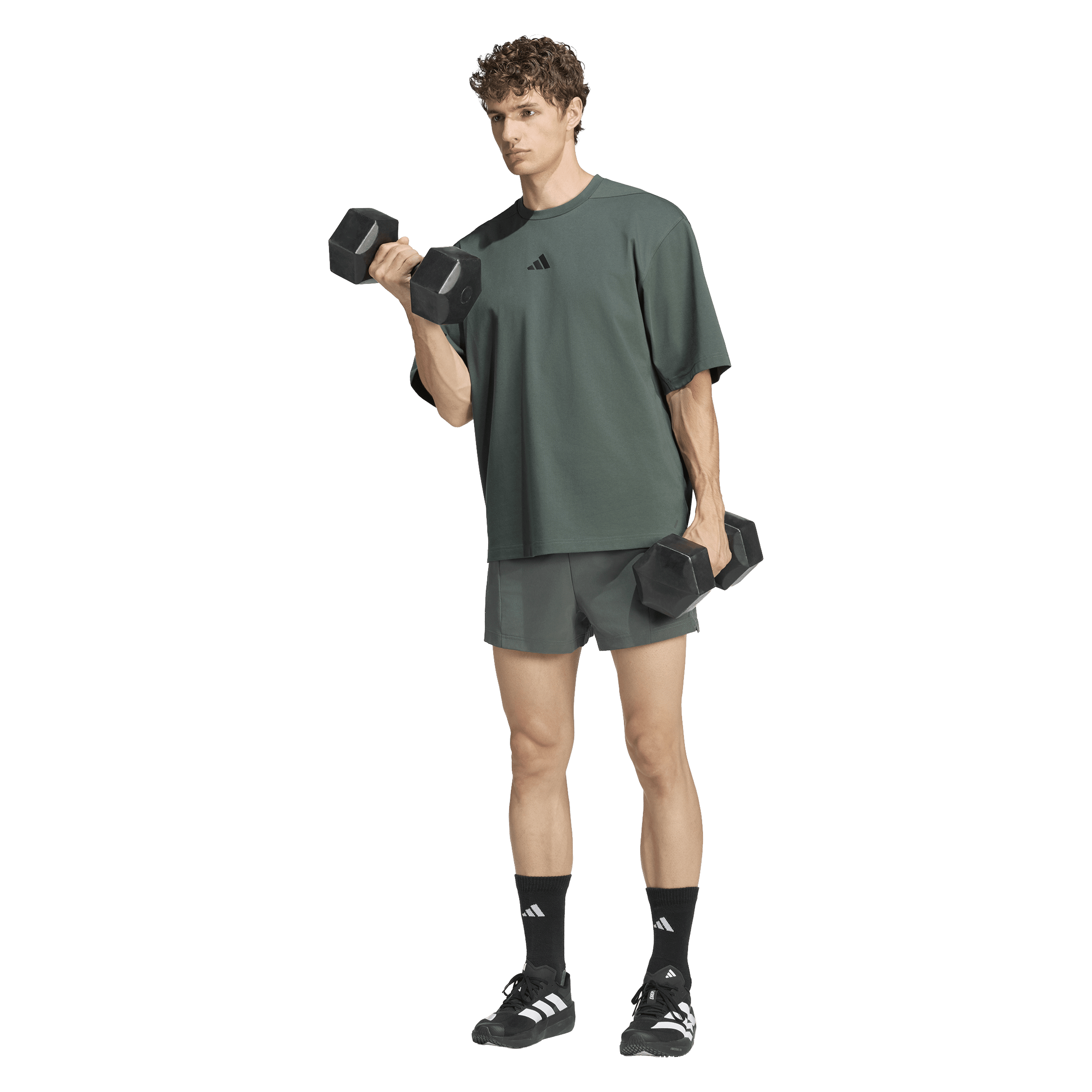Mens adidas PrimeLift Workout Oversize Tee 