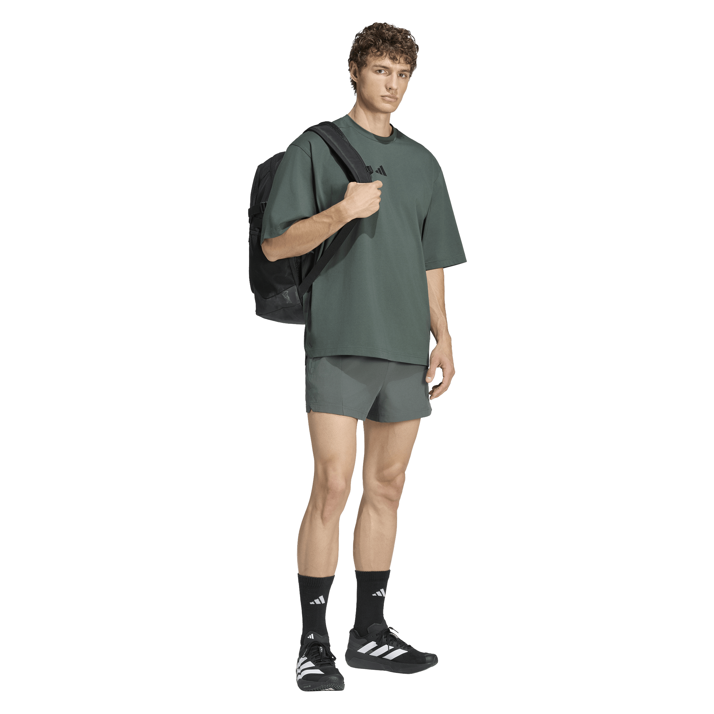 Mens adidas PrimeLift Workout Oversize Tee 