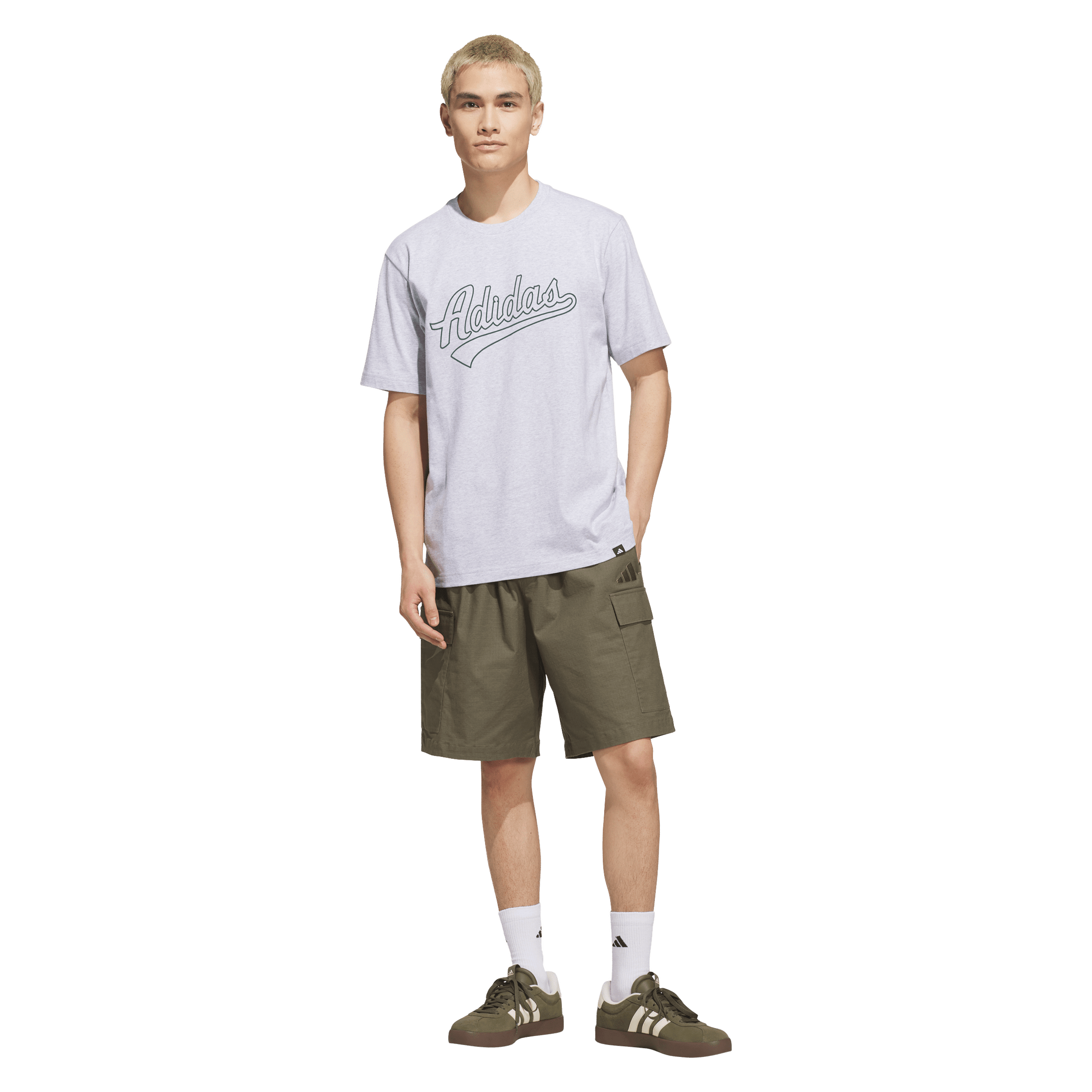 Mens adidas Varsity Tailsweep Graphic Tee