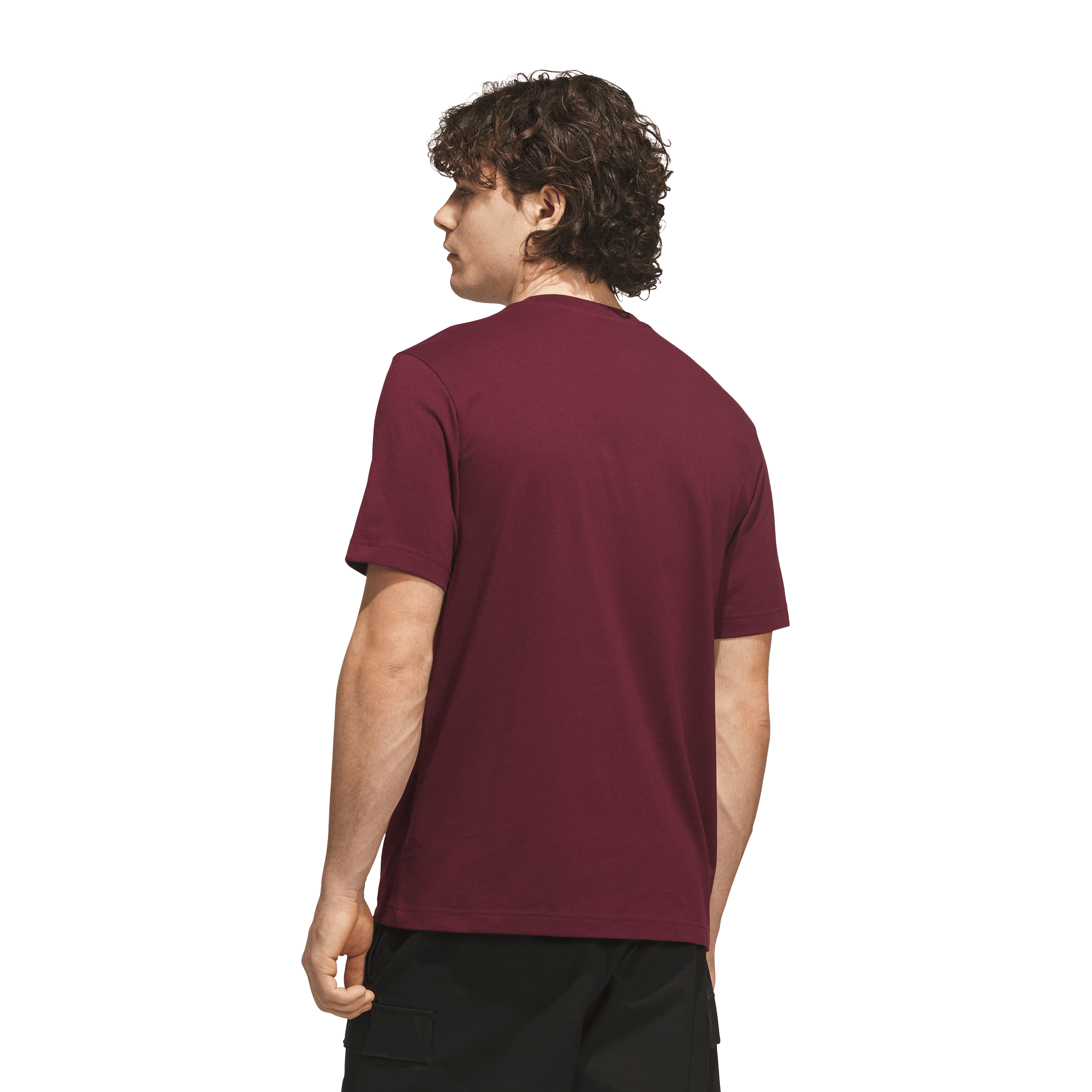 Mens adidas Varsity Tailsweep Graphic Tee