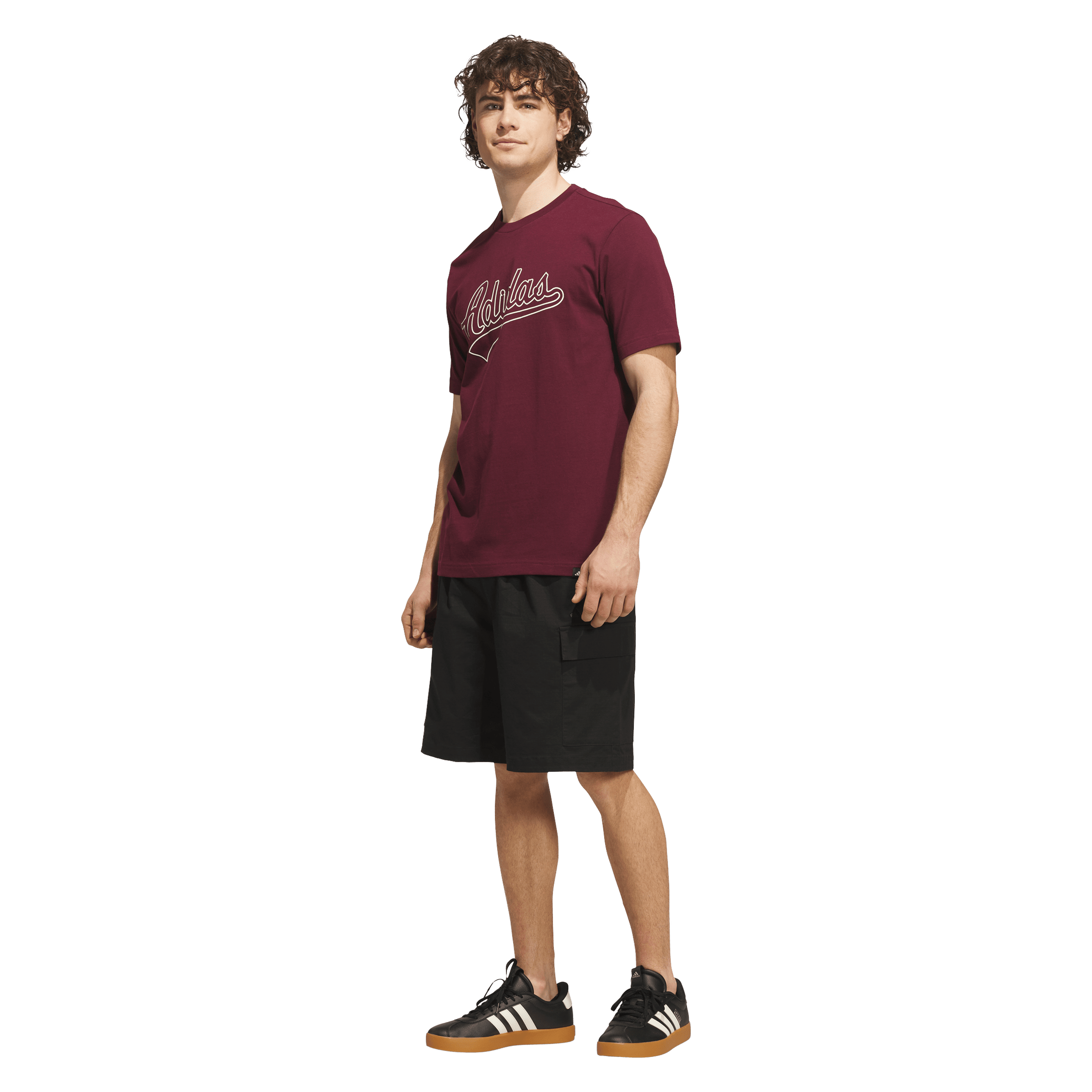 Mens adidas Varsity Tailsweep Graphic Tee