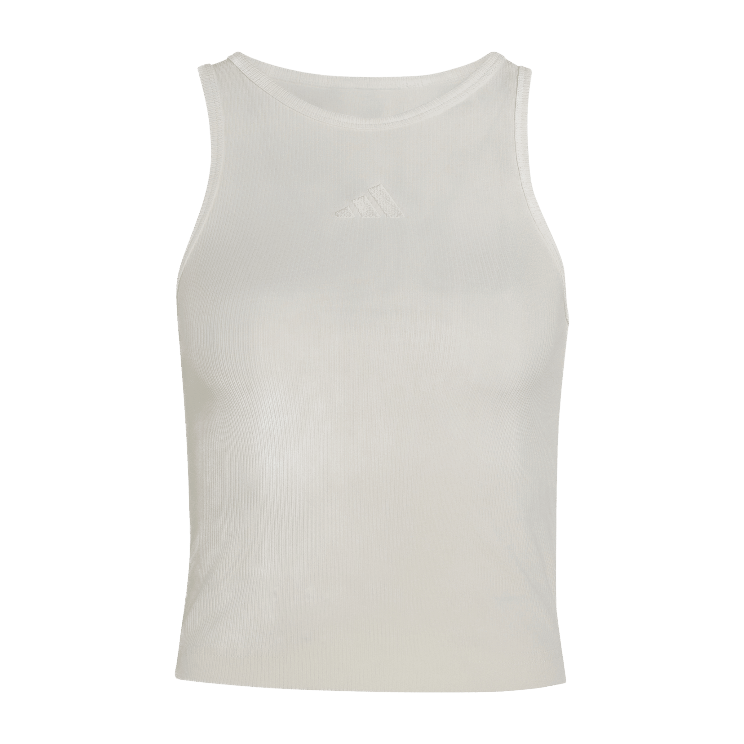 Womens adidas KIT Small Logo Rib Tank Top