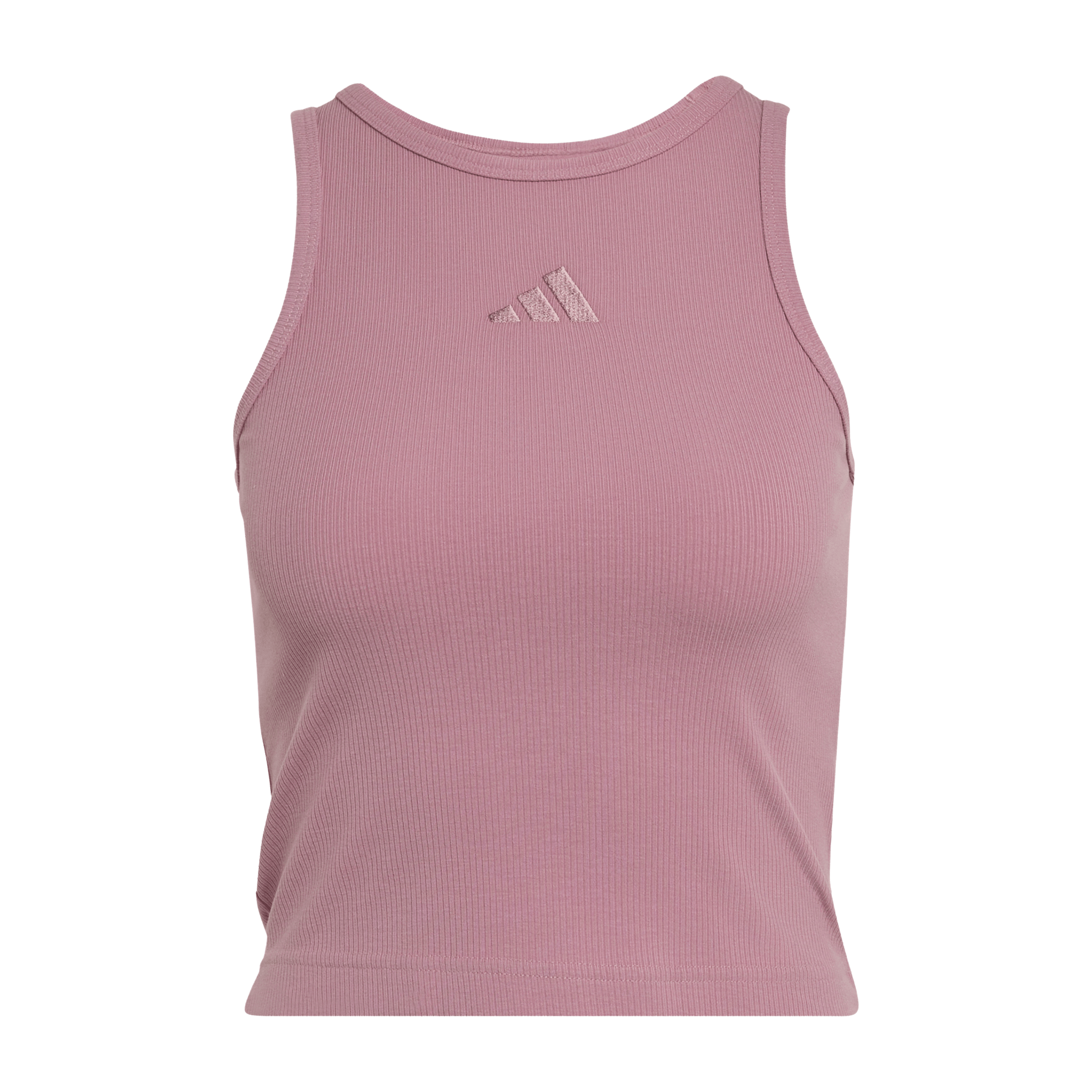 Womens adidas KIT Small Logo Rib Tank Top