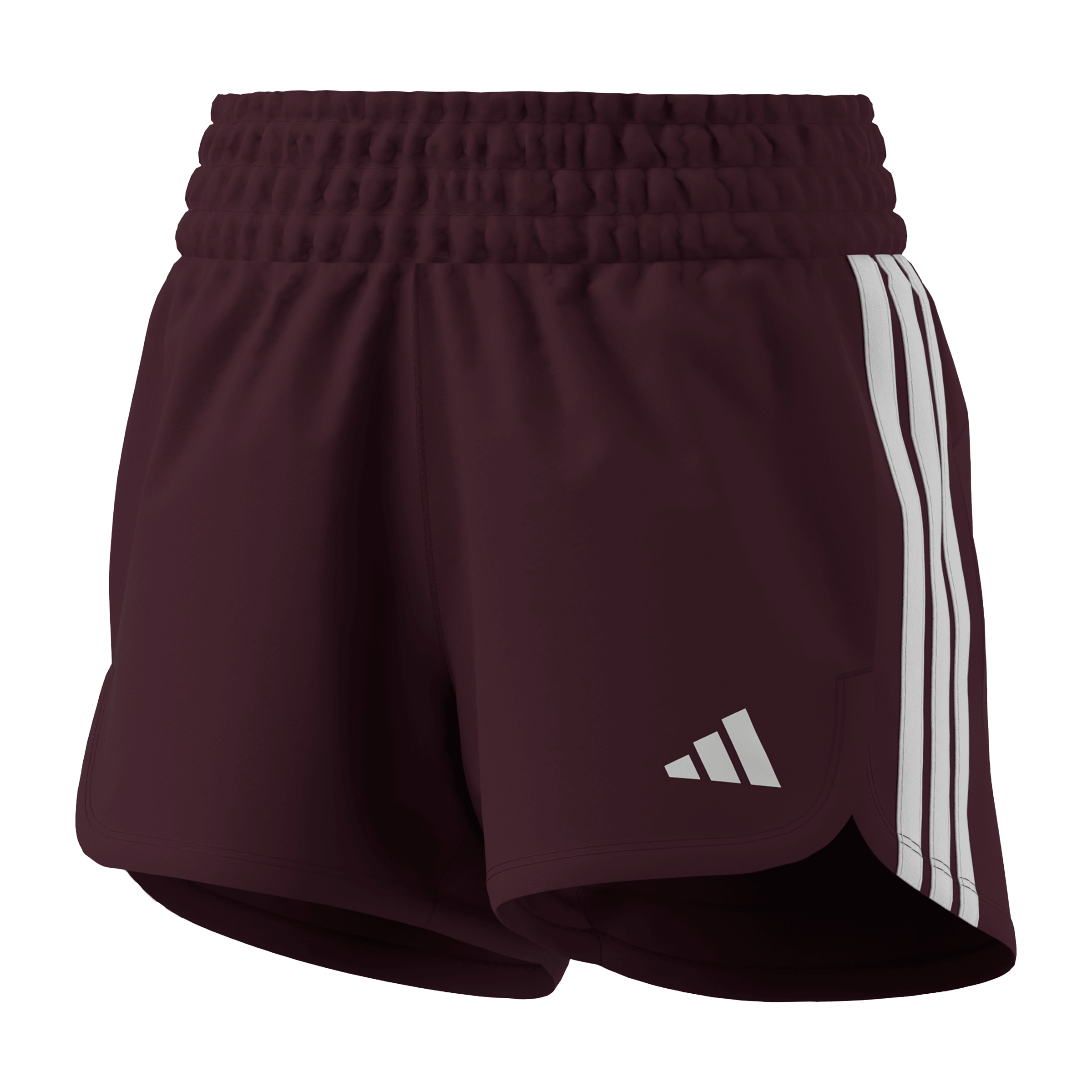 Womens adidas Pacer Workout Woven High Rise (3") Shorts
