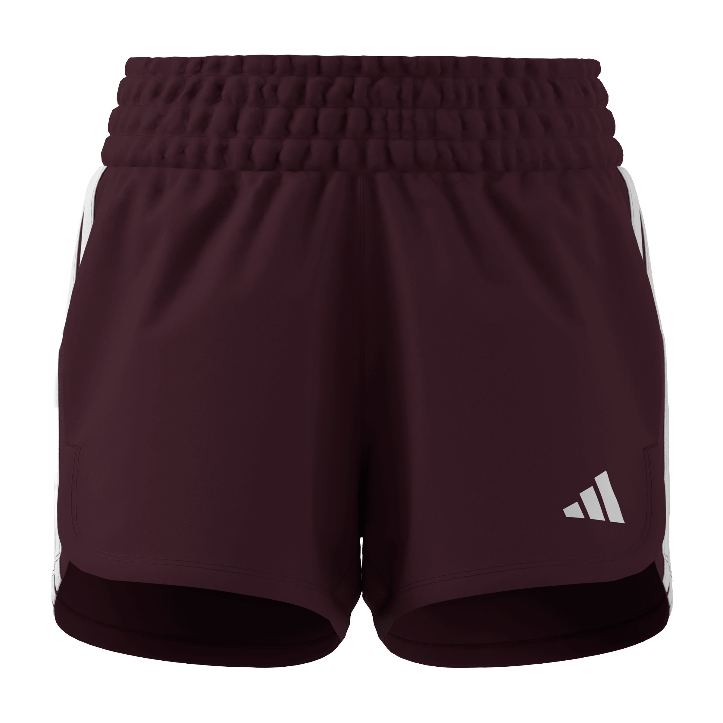 Womens adidas Pacer Workout Woven High Rise (3") Shorts