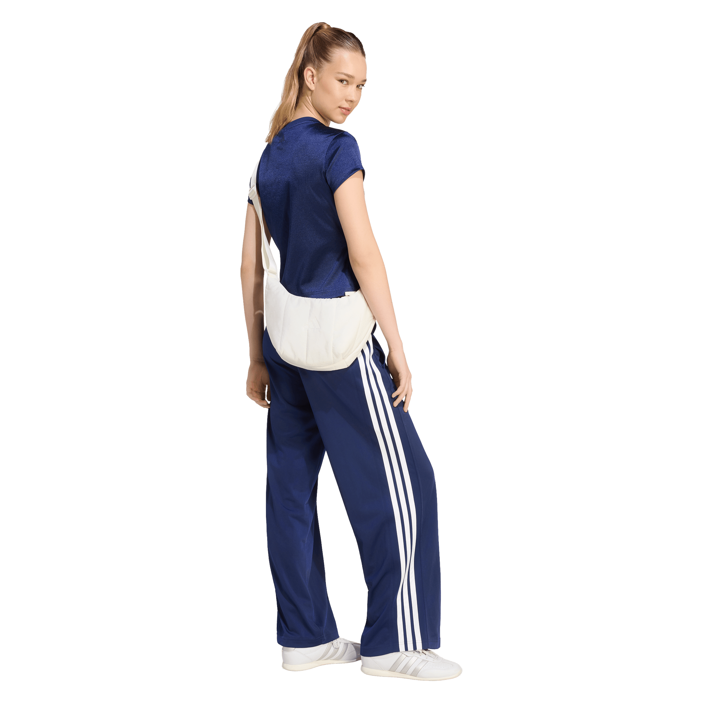 Womens adidas Dayready Wide Leg Track Pants