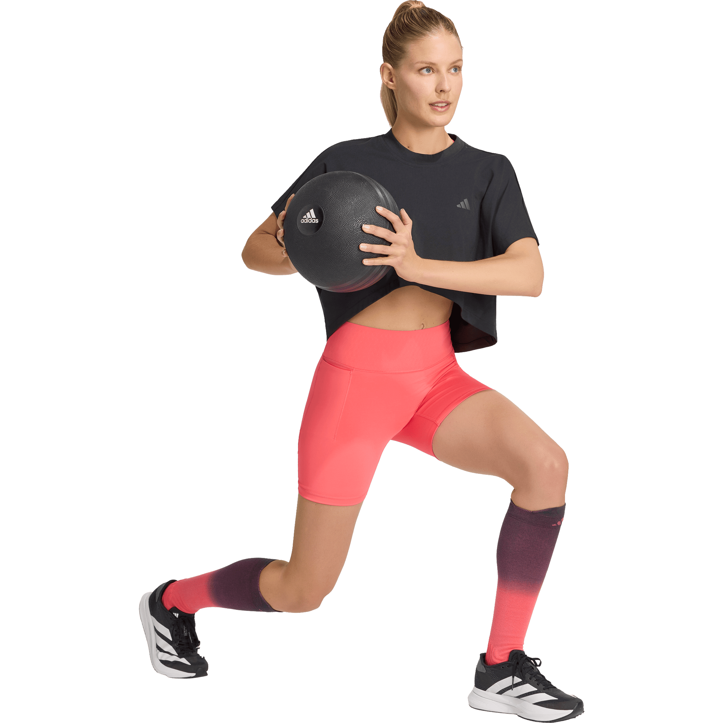 Womens adidas PrimeLift Workout Graphics Tee