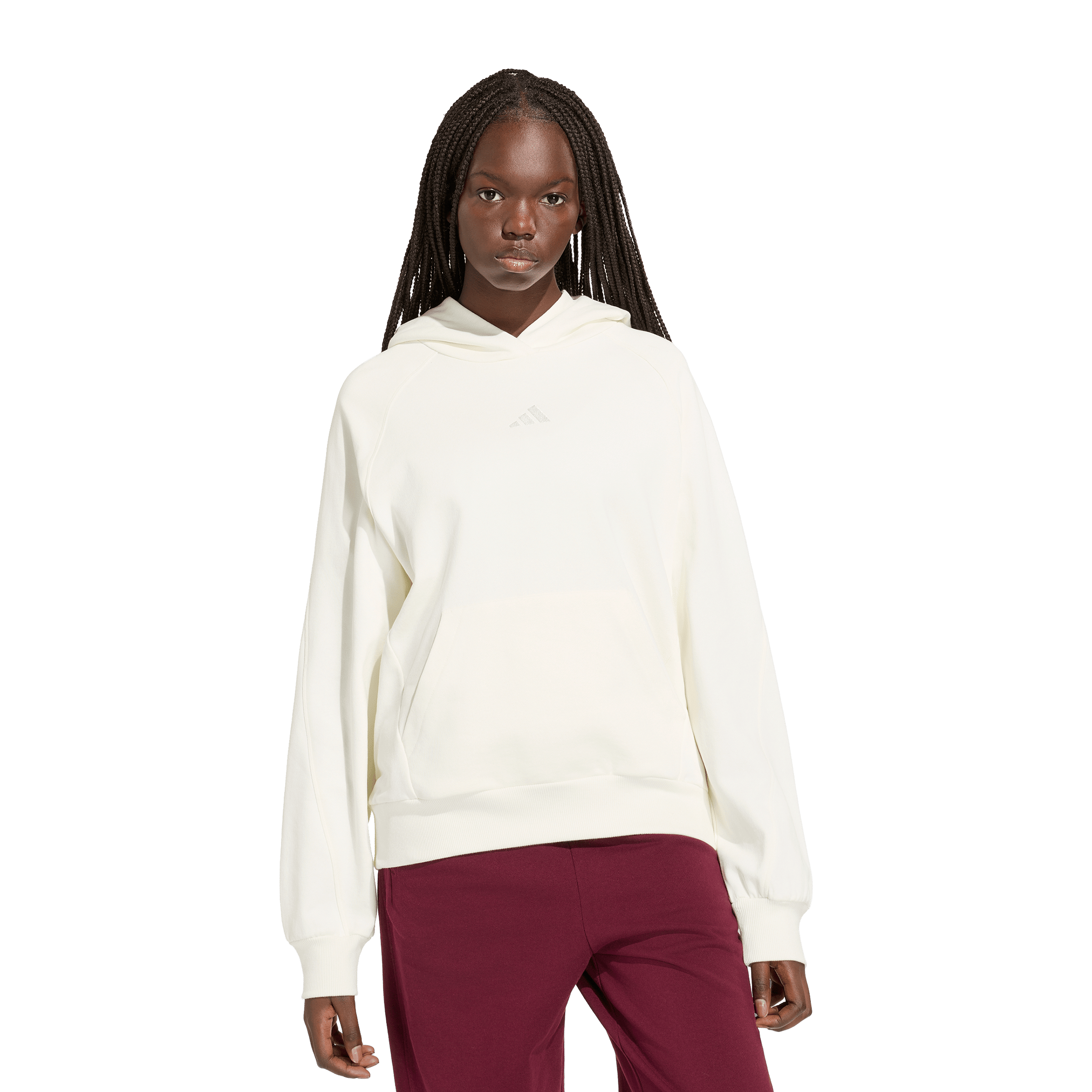 Womens adidas KIT Small Logo Hoodie