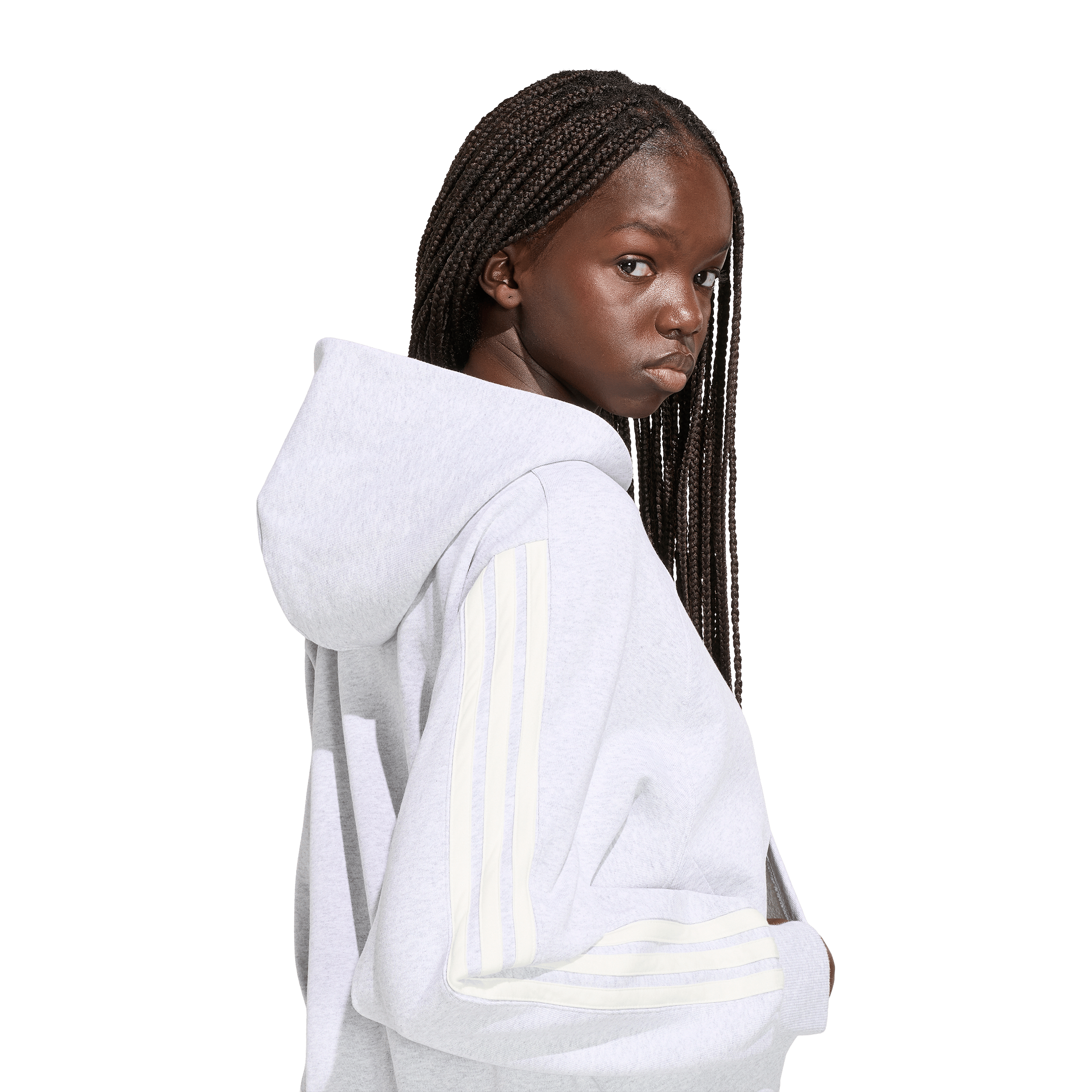 Womens adidas KIT 3-Stripes Full-Zip Hoodie