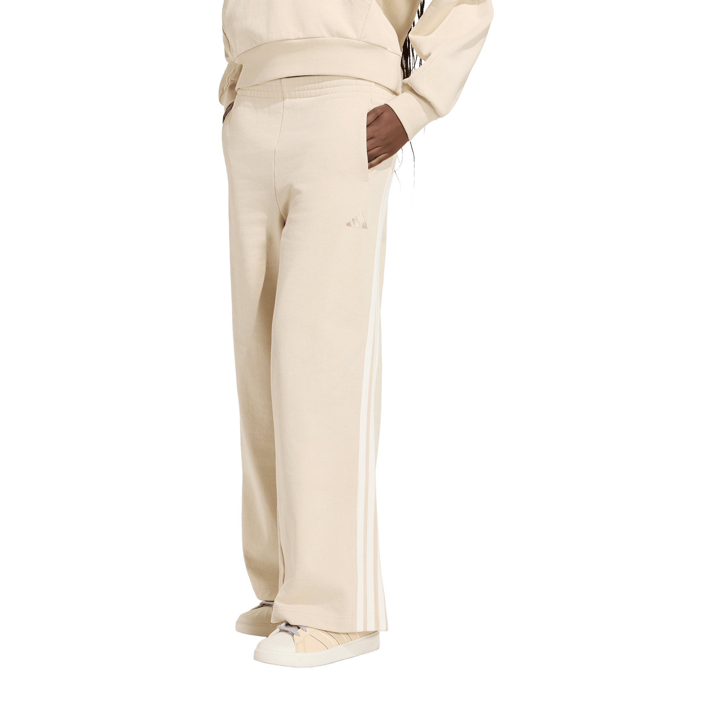 Womens adidas KIT 3-Stripes Wide Pants