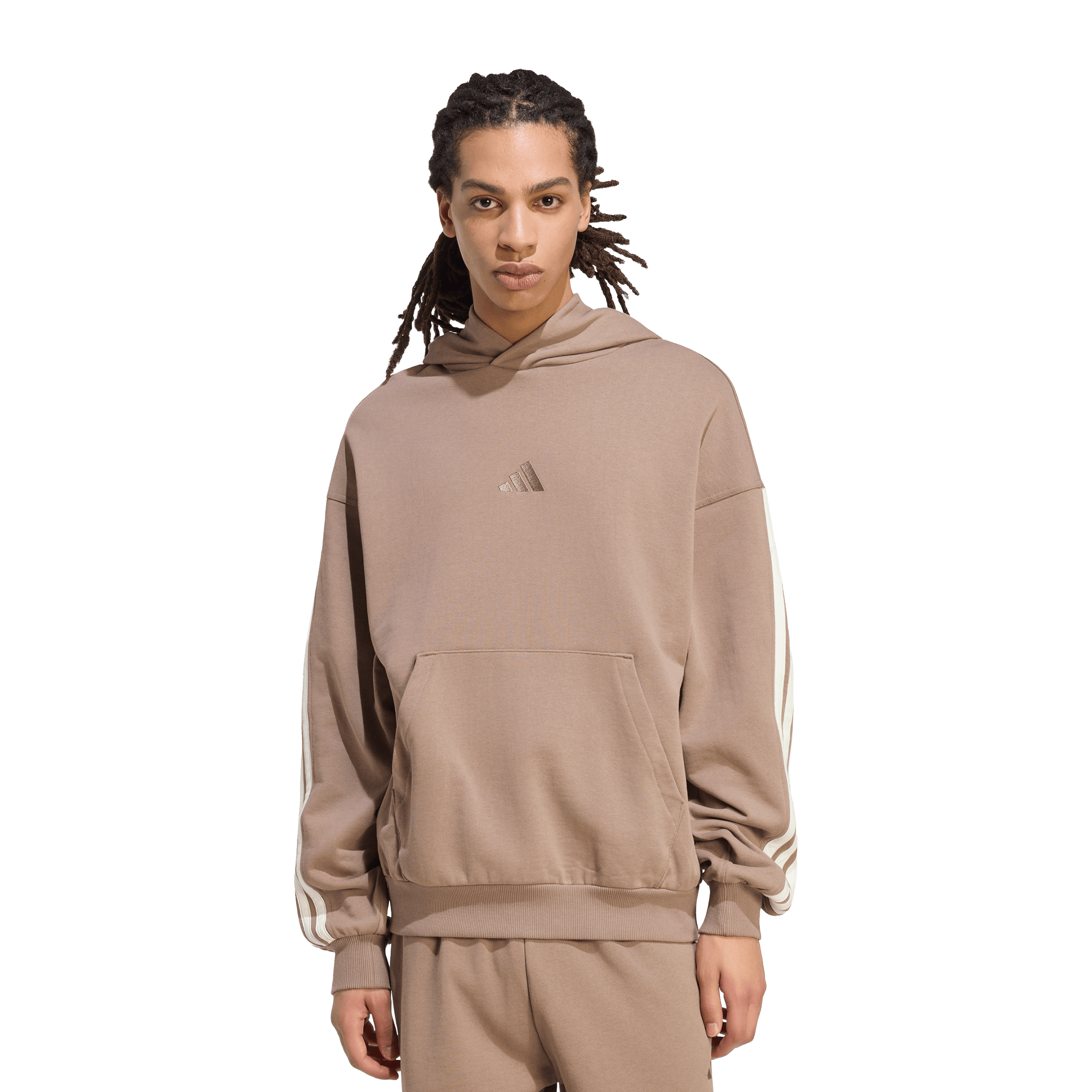 Mens adidas KIT 3-Stripes Hoodie