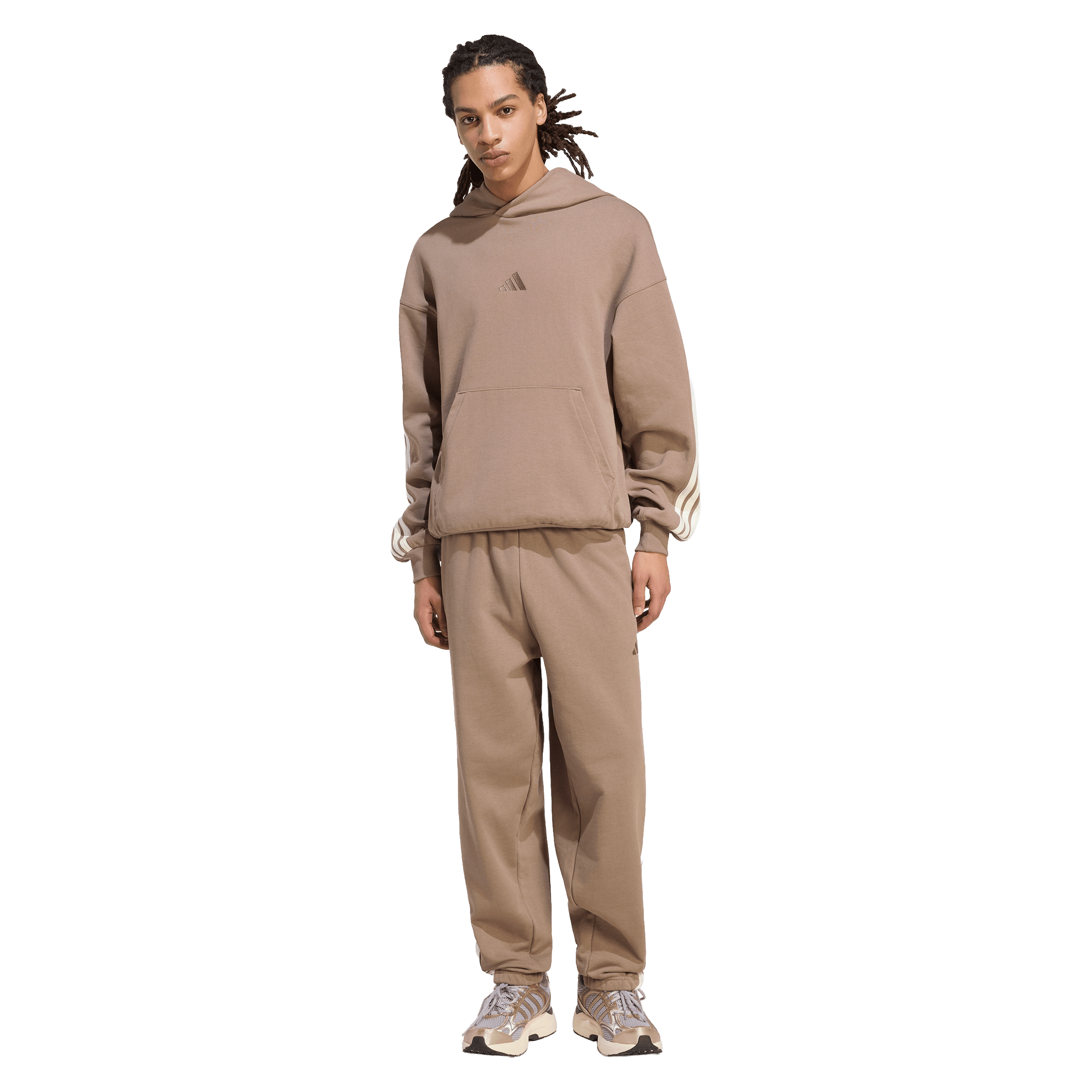 Mens adidas KIT 3-Stripes Hoodie