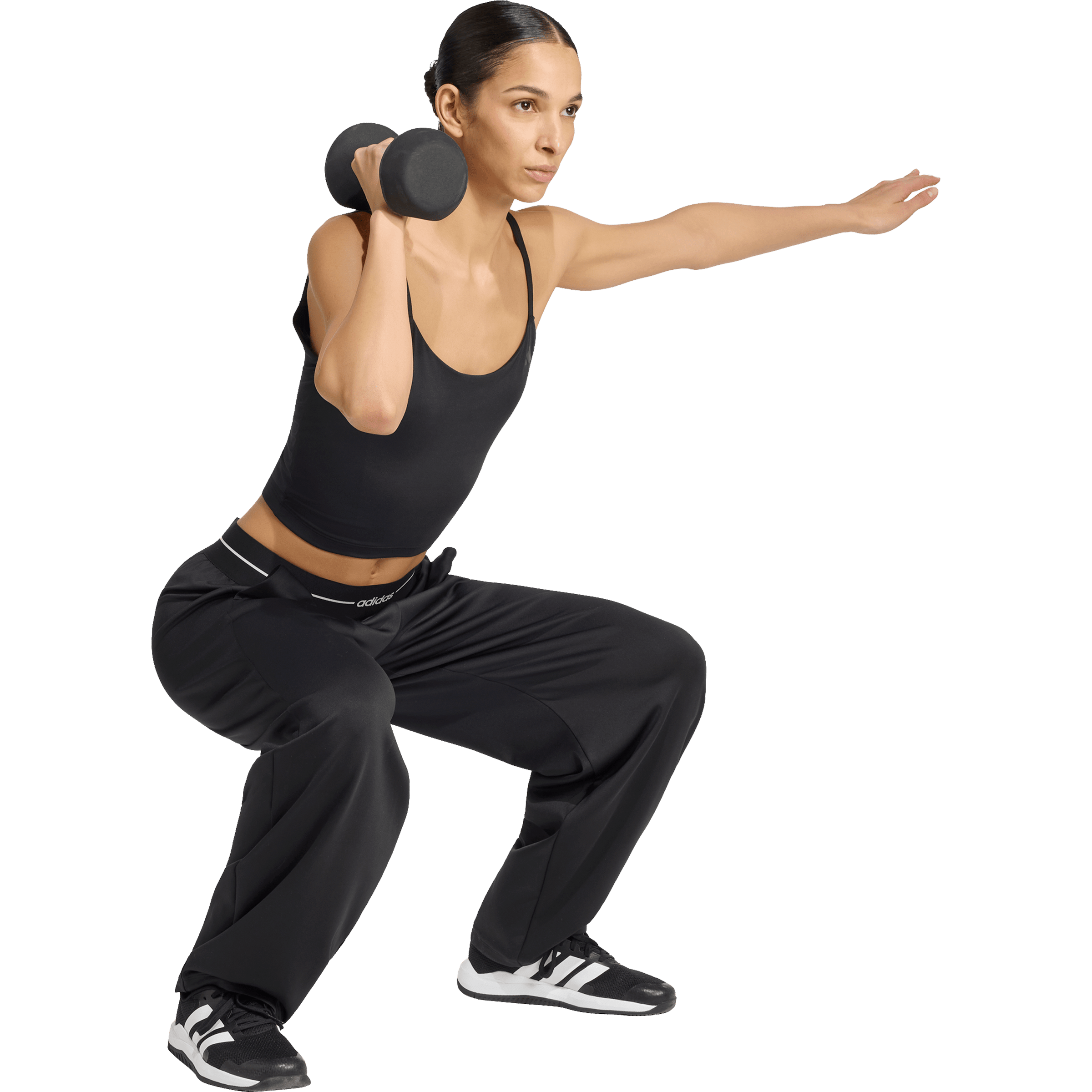 Womens adidas Hyperglam Barrel Pants