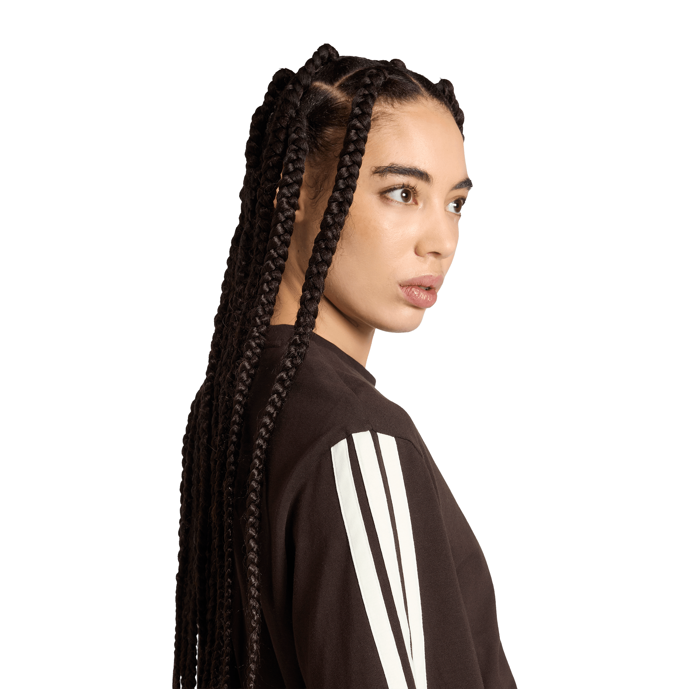 Womens adidas Essentials 3-Stripes Boyfriend Tee
