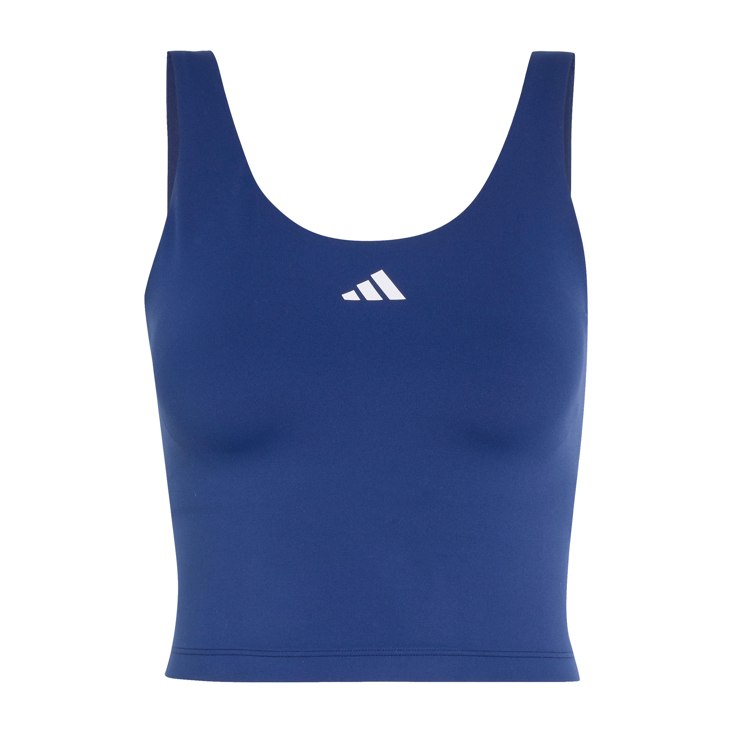Womens adidas 3-Stripes Studio All Me Light Support Tank