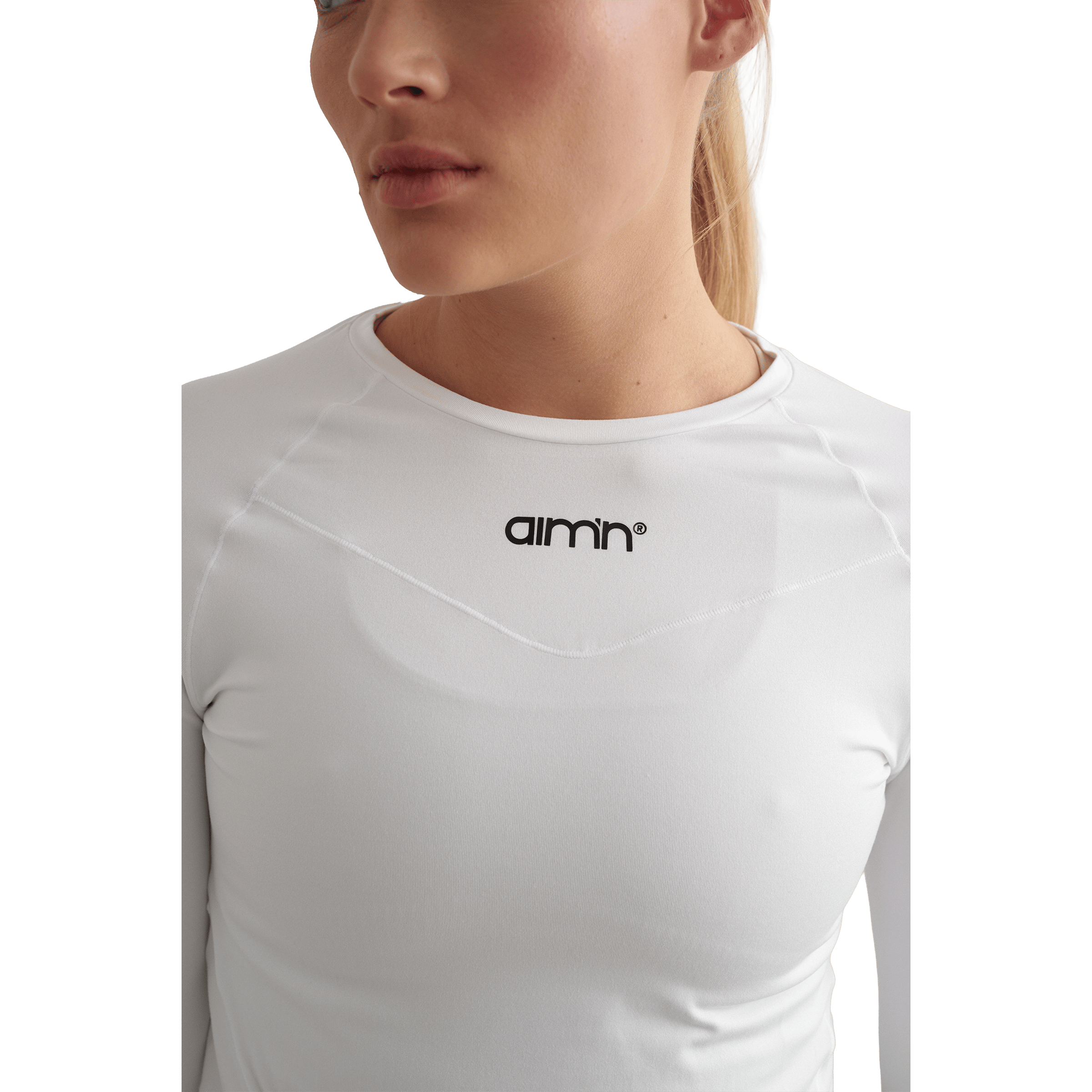 Womens AIM'N Soft Basic Long Sleeve Top