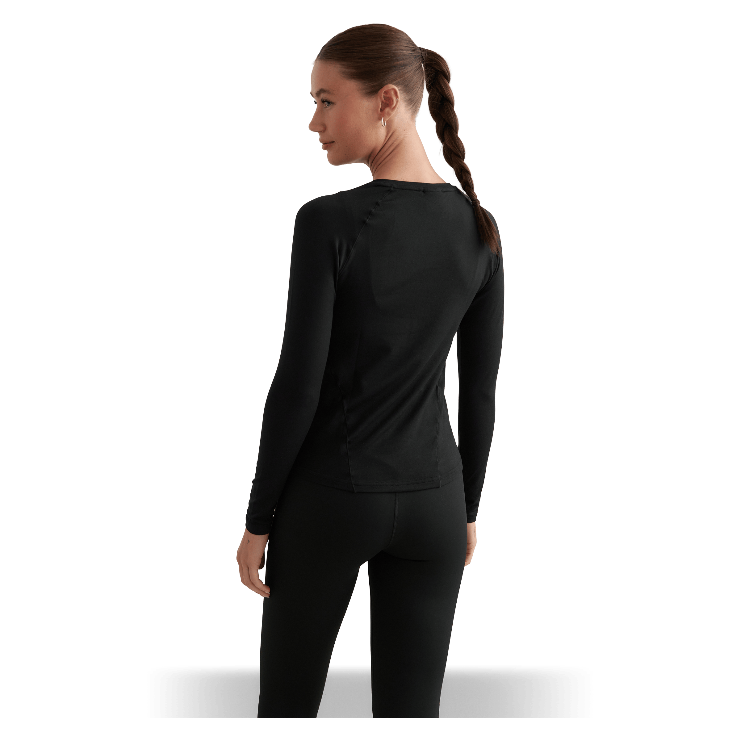 Womens AIM'N Soft Basic Long Sleeve Top